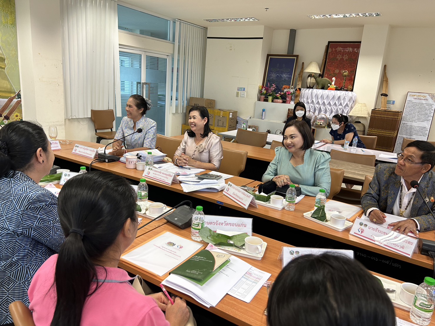 พช.ขอนแก่น จัดประชุมคณะอนุกรรมการบริหารกองทุนพัฒนาบทบาทสตรีระดับจังหวัด ครั้งที่ 7/2566