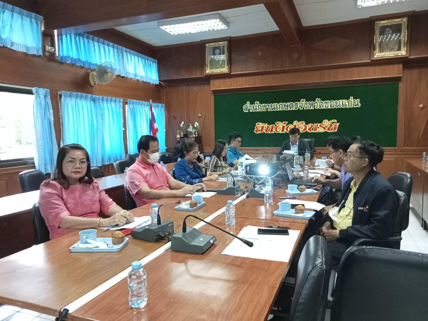 พช.ขอนแก่น : ประชุมคณะทำงานสรรหาปราชญ์เกษตรของแผ่นดินระดับจังหวัด ประจำปี 2566