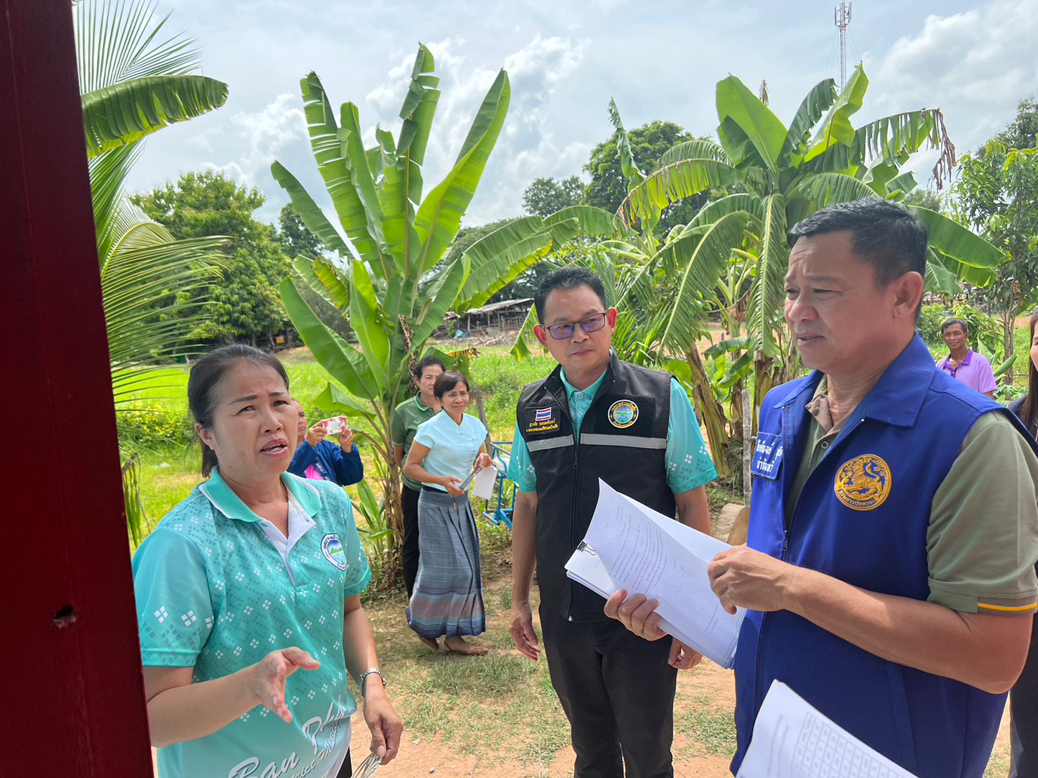 จังหวัดขอนแก่น ลงพื้นที่ตรวจสอบความคุ้มค่าของการใช้จ่ายงบประมาณในการช่วยเหลือครัวเรือนยากจน มิติด้านความเป็นอยู่