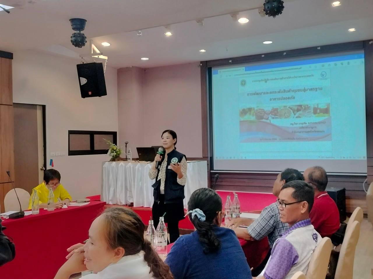 พช.ขอนแก่น : ประชุมเชิงปฏิบัติการส่งเสริมการสร้างรายได้จากกิจการอาหารปลอดภัย ระดับจังหวัด