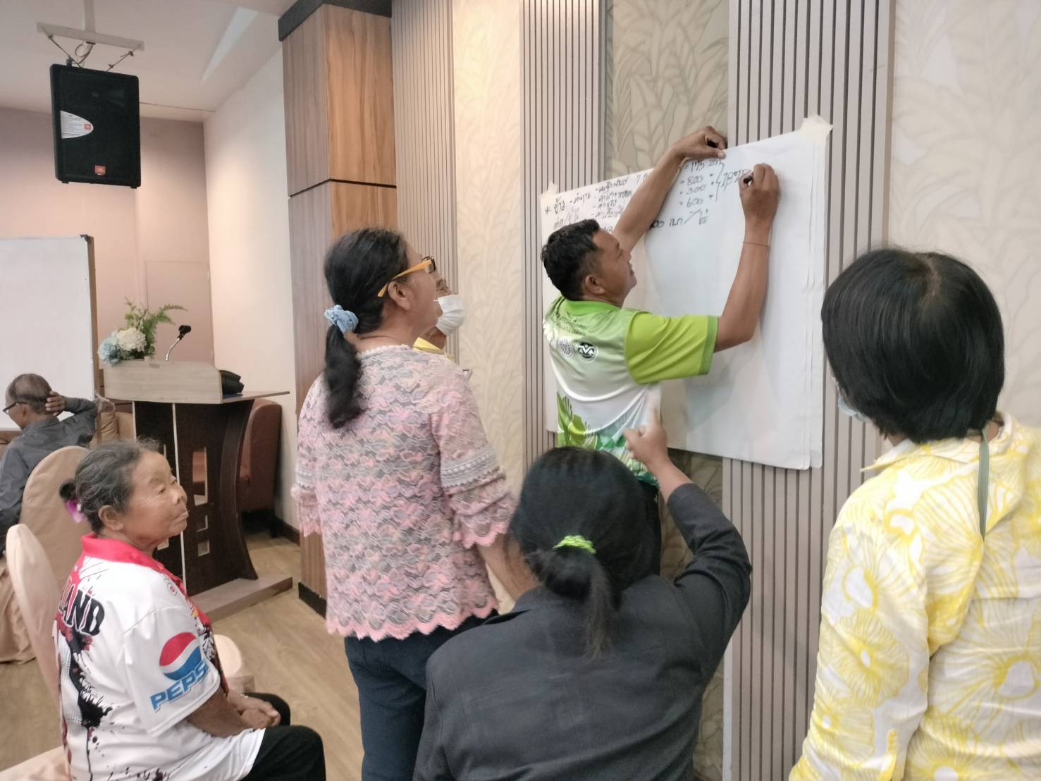 พช.ขอนแก่น : ประชุมเชิงปฏิบัติการส่งเสริมการสร้างรายได้จากกิจการอาหารปลอดภัย ระดับจังหวัด