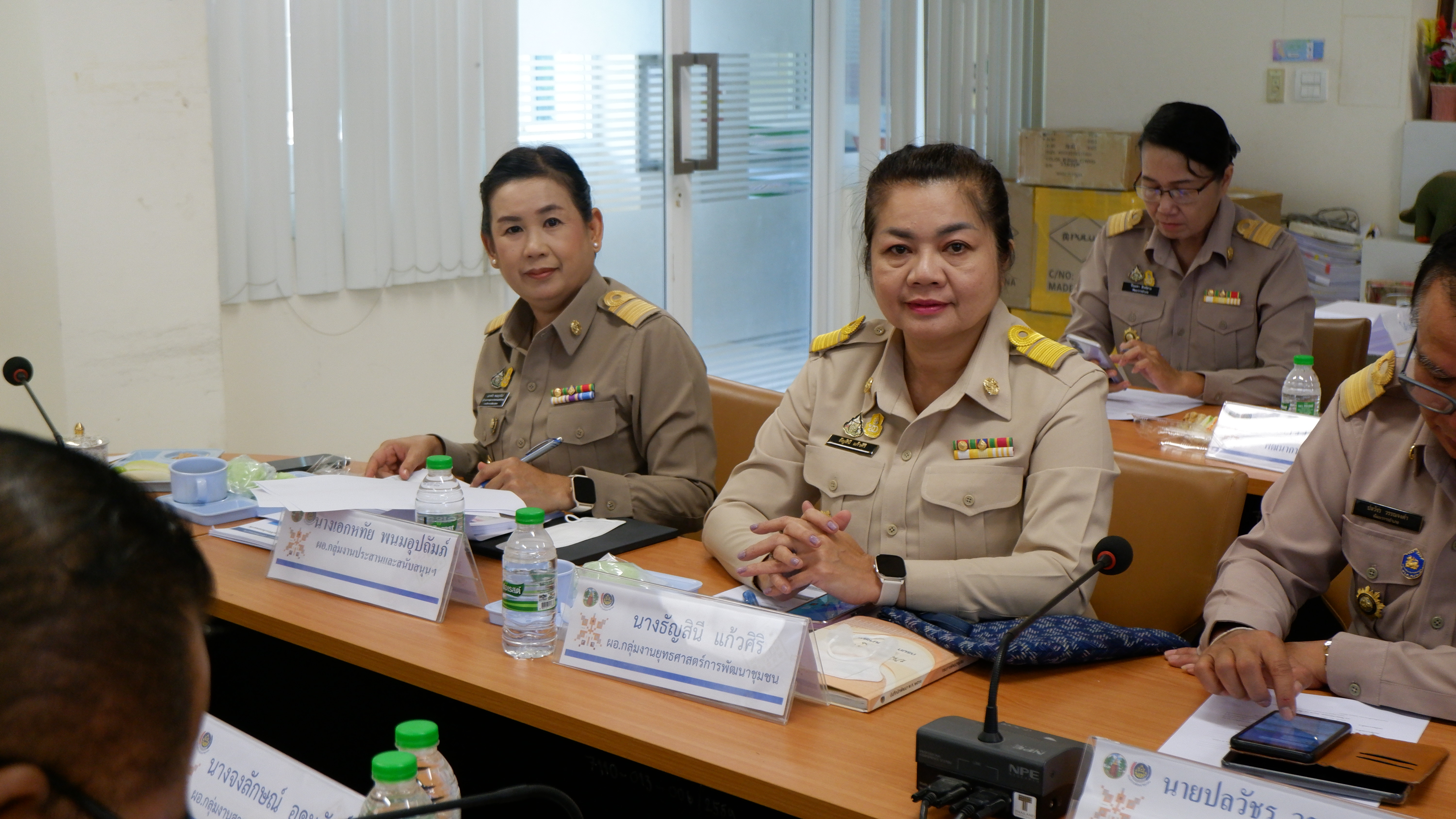 พช. ขอนแก่น : ร่วมประชุมกรมการพัฒนาชุมชน ครั้งที่ 8/2566 ผ่านระบบวีดีทัศน์ทางไกล (Video Conference)
