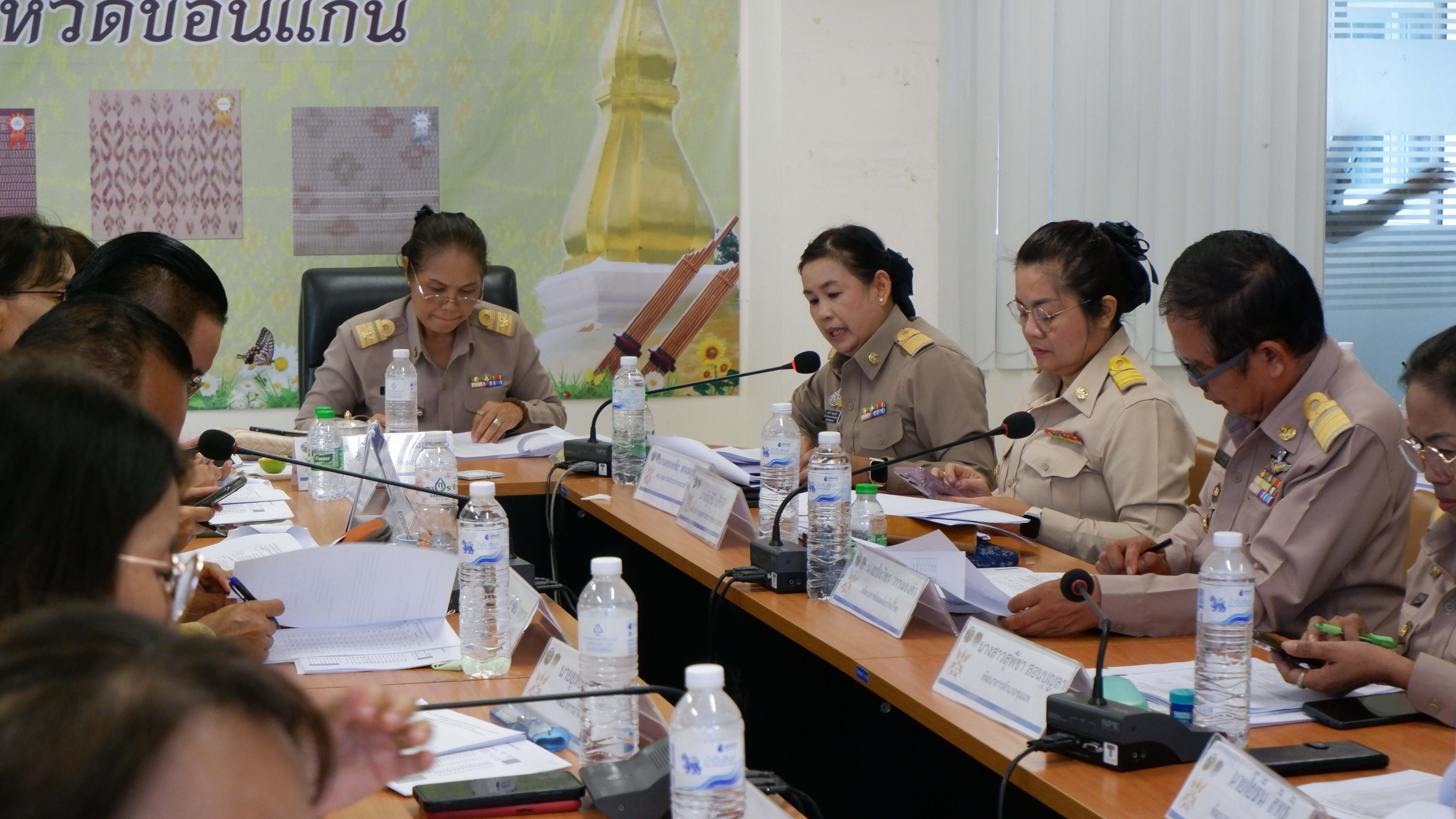 พช.ขอนแก่น : ประชุมผู้บริหารและนักวิชาการพัฒนาชุมชนจังหวัดขอนแก่น ครั้งที่ 8/2566