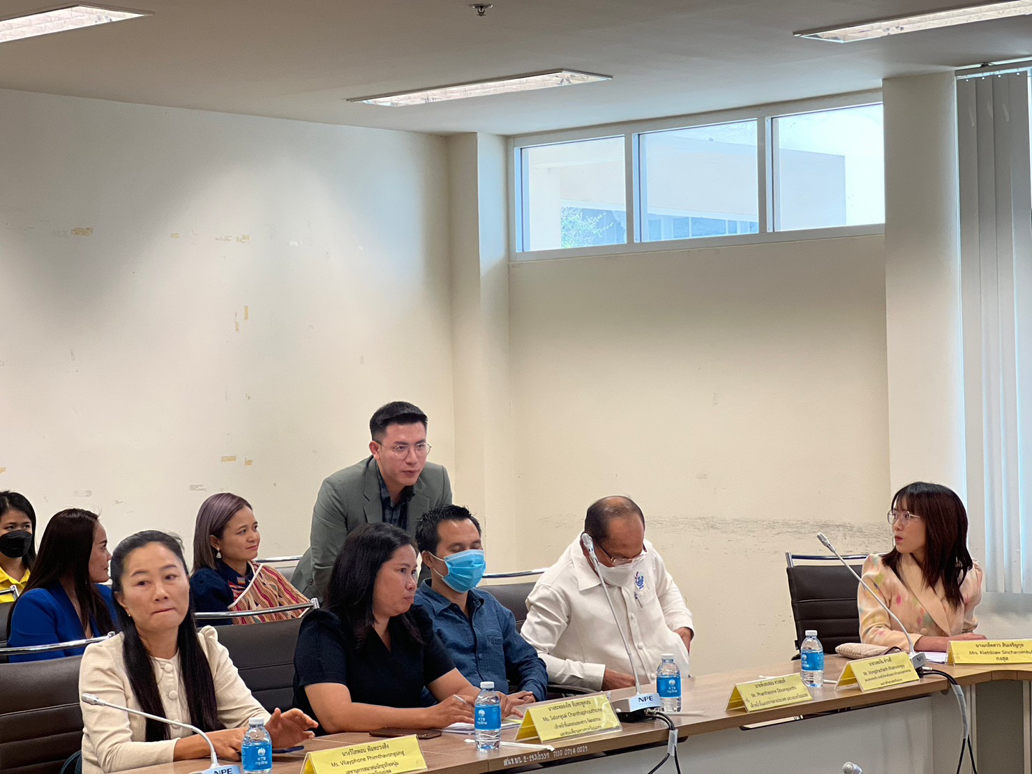 จังหวัดขอนแก่น : ร่วมต้อนรับกงสุลใหญ่ ณ แขวงสะหวันนะเขต สาธารณรัฐประชาธิปไตยประชาชนลาว และคณะผู้แทนหน่วยงานภาครัฐและภาคเอกชนของแขวนสะหวันนะเขต