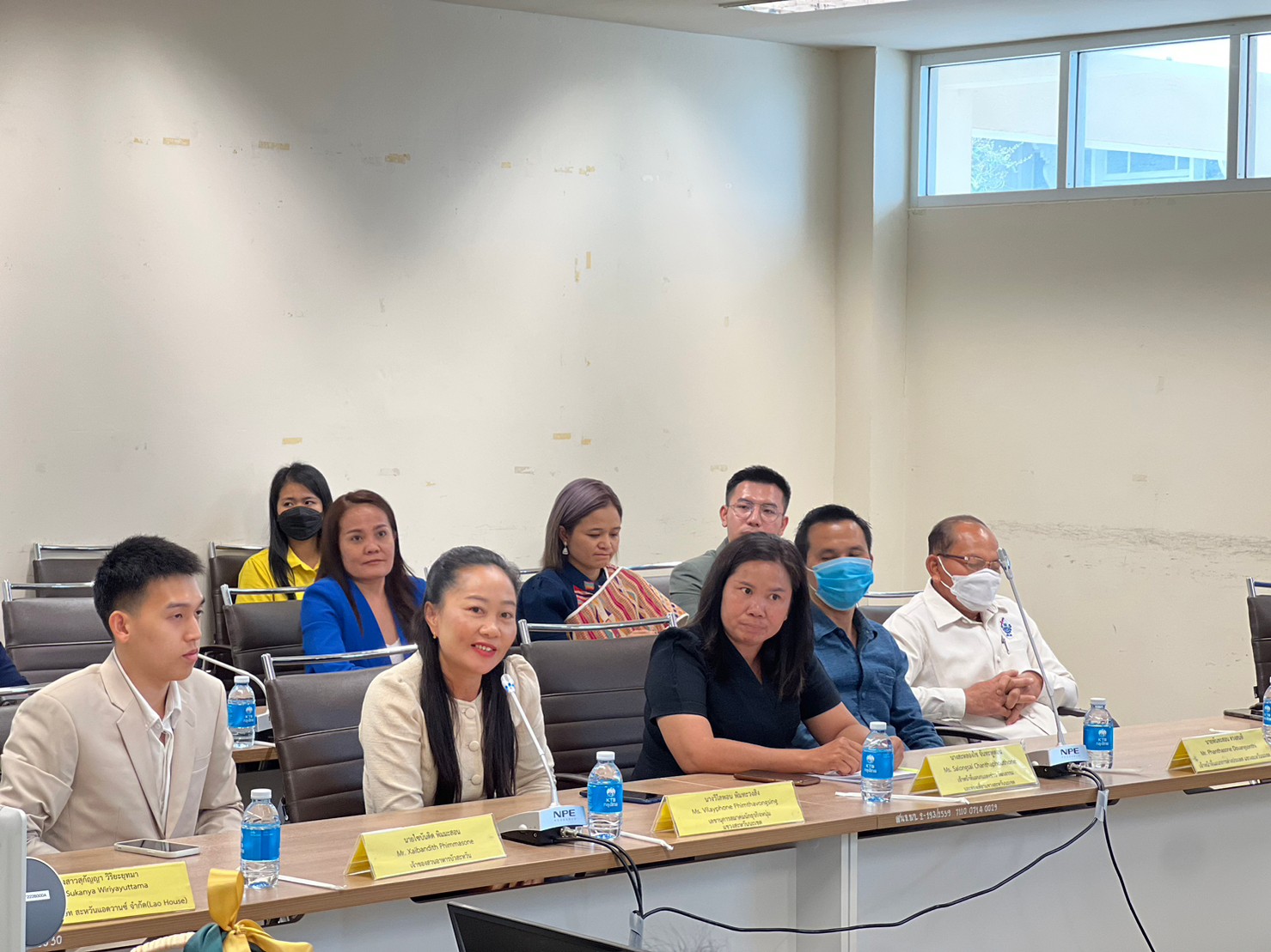 จังหวัดขอนแก่น : ร่วมต้อนรับกงสุลใหญ่ ณ แขวงสะหวันนะเขต สาธารณรัฐประชาธิปไตยประชาชนลาว และคณะผู้แทนหน่วยงานภาครัฐและภาคเอกชนของแขวนสะหวันนะเขต