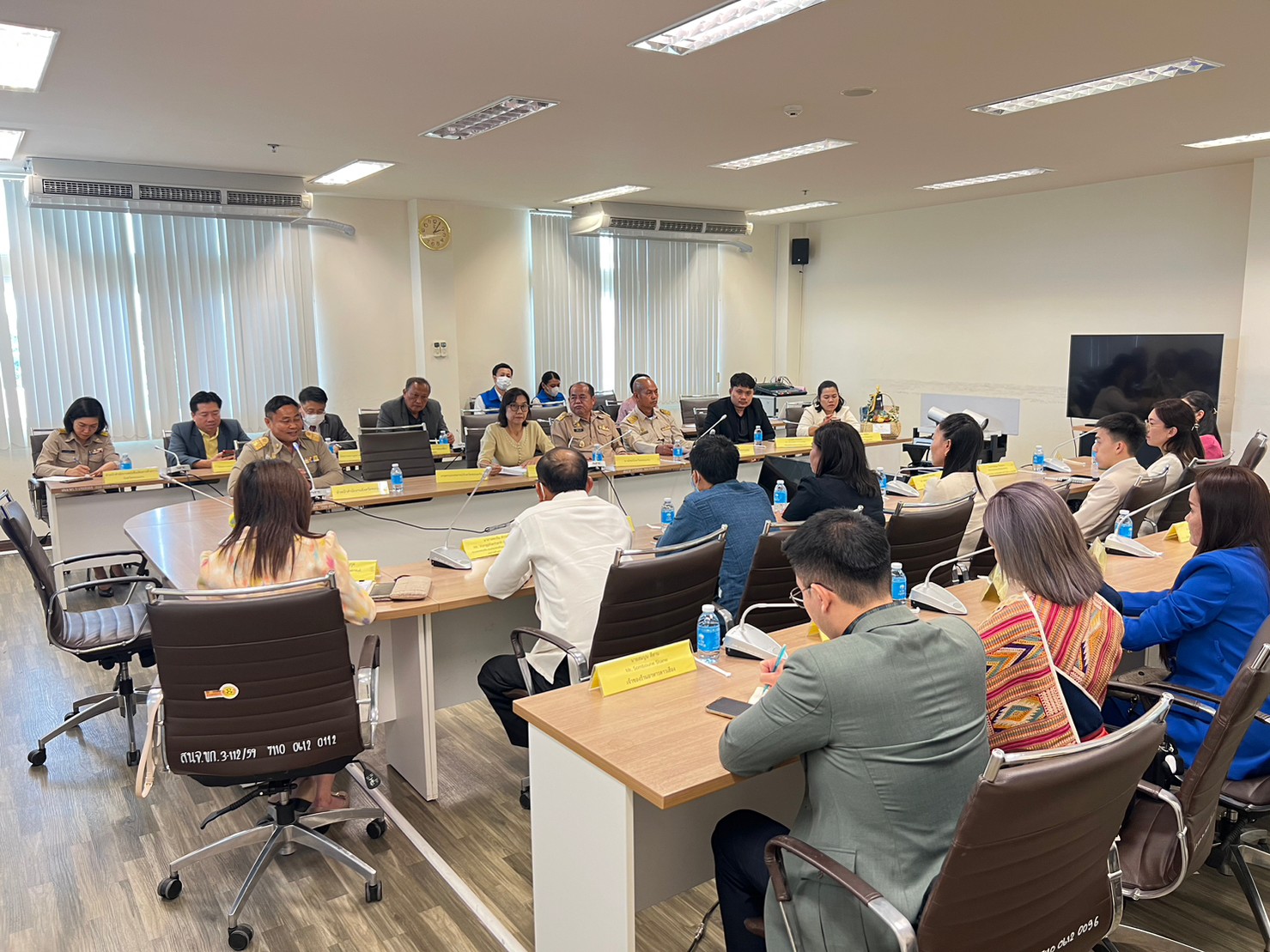 จังหวัดขอนแก่น : ร่วมต้อนรับกงสุลใหญ่ ณ แขวงสะหวันนะเขต สาธารณรัฐประชาธิปไตยประชาชนลาว และคณะผู้แทนหน่วยงานภาครัฐและภาคเอกชนของแขวนสะหวันนะเขต