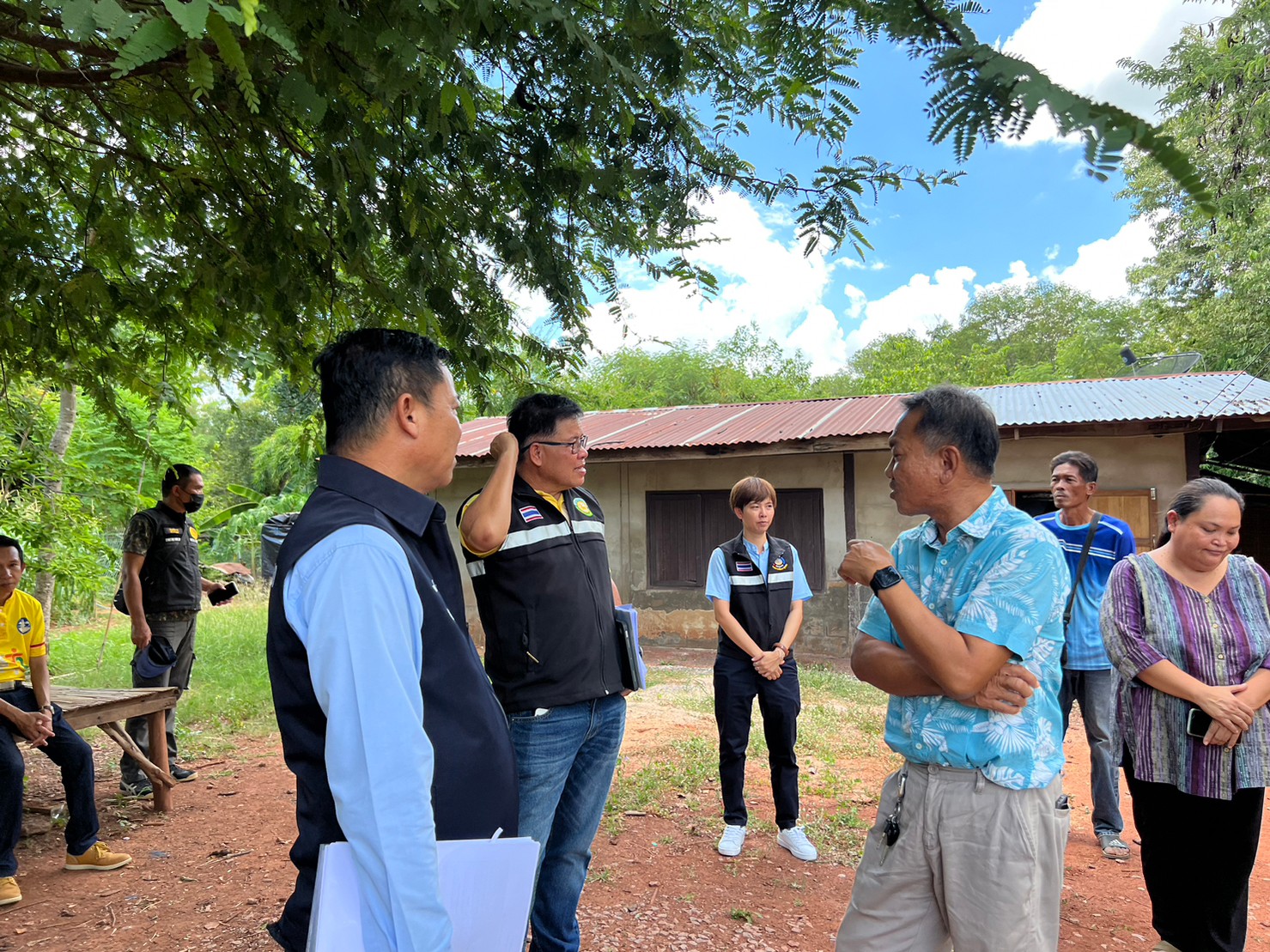 จังหวัดขอนแก่น : ลงพื้นที่ตรวจสอบความคุ้มค่าของการใช้จ่ายงบประมาณในการช่วยเหลือครัวเรือนยากจน มิติด้านความเป็นอยู่