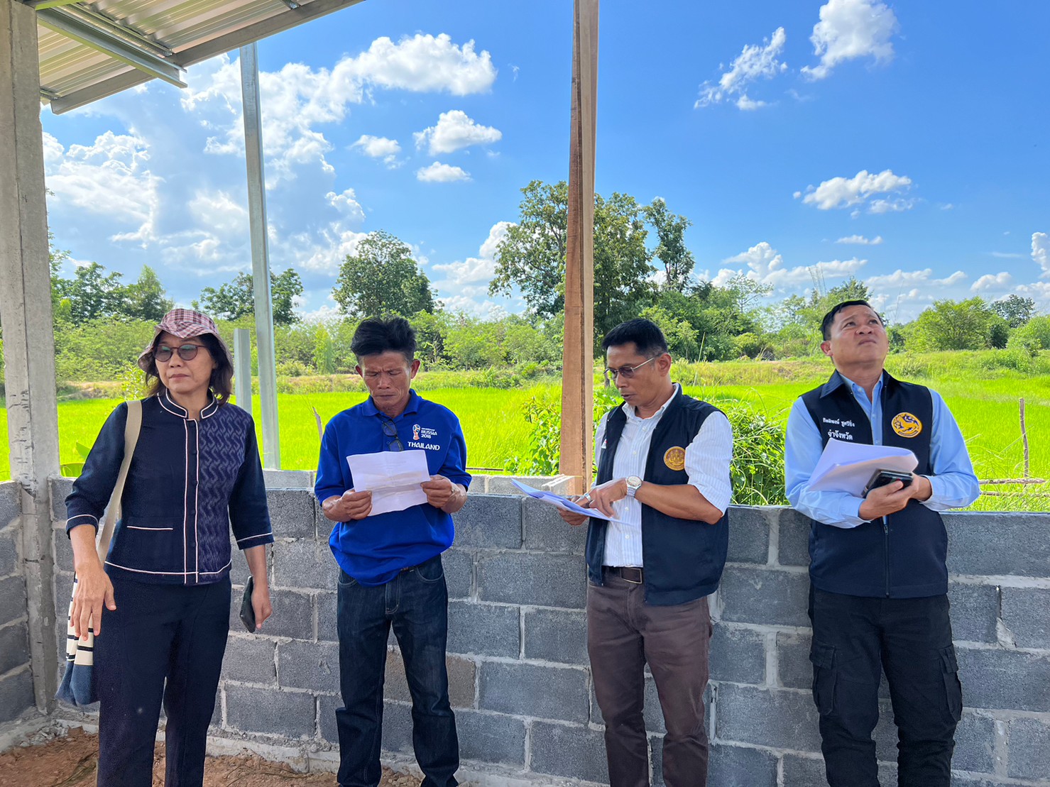 จังหวัดขอนแก่น : ลงพื้นที่ตรวจสอบความคุ้มค่าของการใช้จ่ายงบประมาณในการช่วยเหลือครัวเรือนยากจน มิติด้านความเป็นอยู่