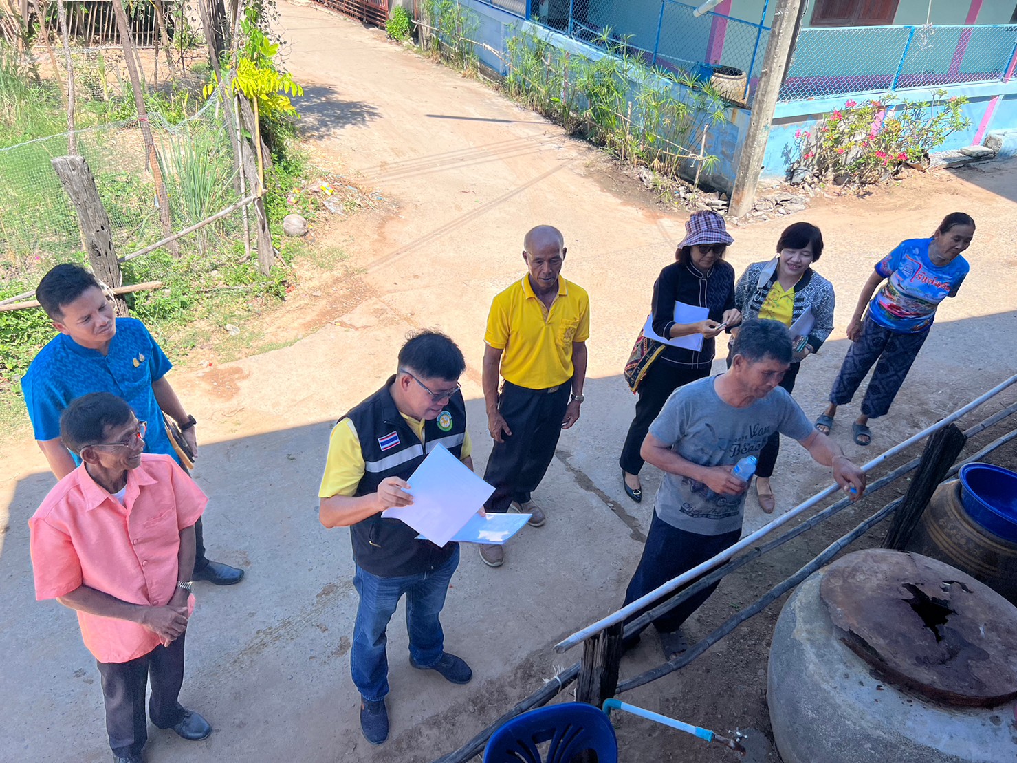 จังหวัดขอนแก่น : ลงพื้นที่ตรวจสอบความคุ้มค่าของการใช้จ่ายงบประมาณในการช่วยเหลือครัวเรือนยากจน มิติด้านความเป็นอยู่