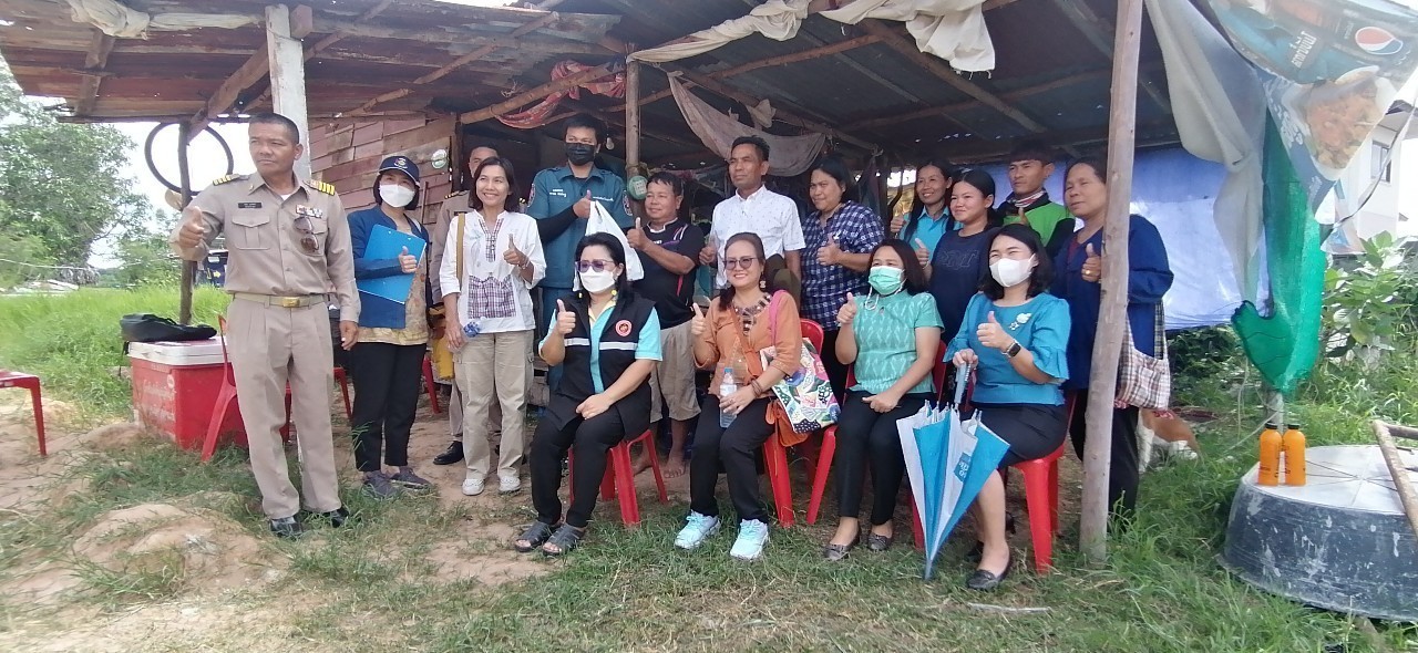 พช.ขอนแก่น : กรมการพัฒนาชุมชนกระทรวงมหาดไทย ร่วมกับ มูลนิธิปอเต๊กติ๊ง ลงพื้นที่เพื่อจัดเก็บข้อมูลครัวเรือนเป้าหมาย ในการดำเนินงานภายใต้บันทึกข้อตกลงความร่วมมือในการแก้ไขปัญหาความยากจนเชิงบูรณาการ จังหวัดขอนแก่น