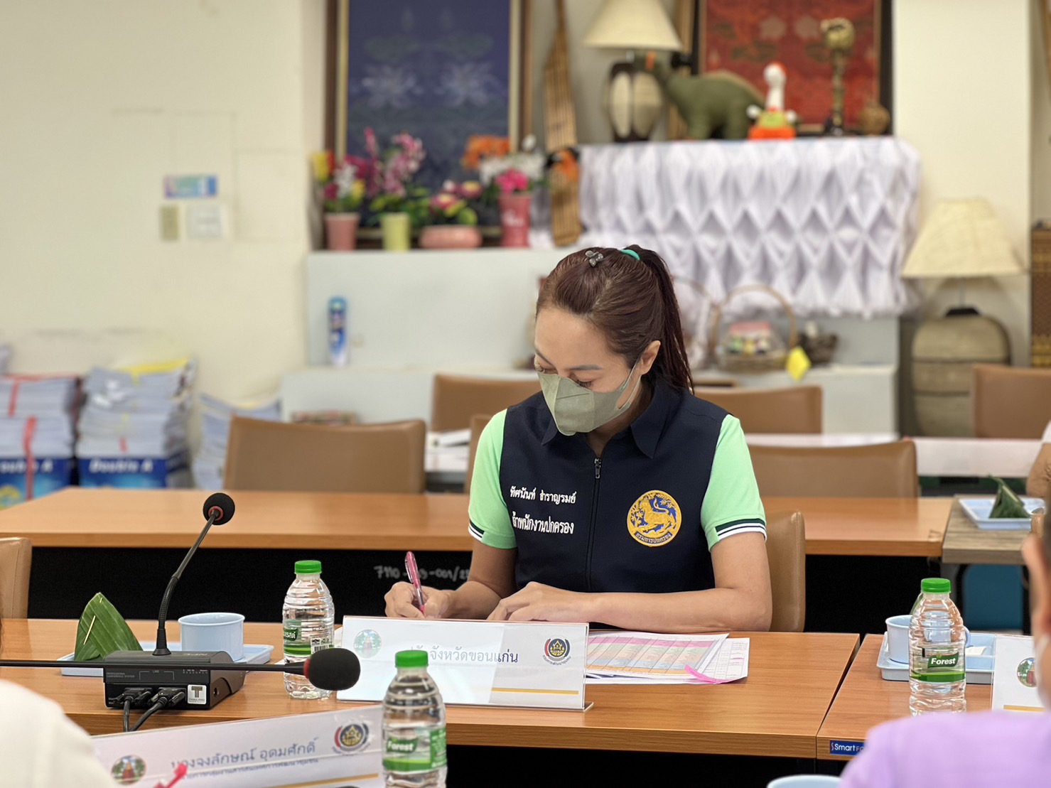 จังหวัดขอนแก่น : ประชุมคณะกรรมการพิจรณาคัดเลือกหมู่บ้านกองทุนแม่ของแผ่นดินดีเด่นระดับจังหวัด ครั้งที่ 1/2566