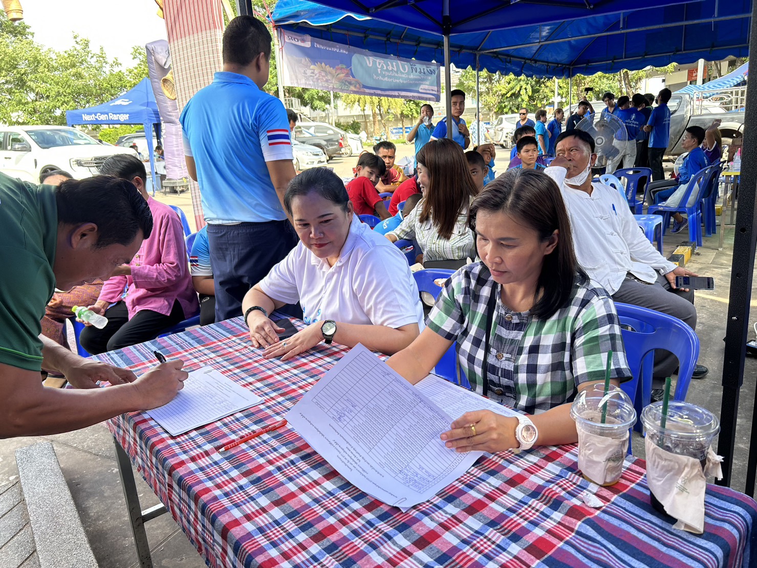 จังหวัดขอนแก่น : จัดงานตลาดเติมสุขและจำหน่ายสินค้าชุมชน (OTOP) ร่วมกับโครงการ แยก แลกยิ้ม OR (PTT Station) ระหว่างวันที่ 8 – 12 สิงหาคม 2566