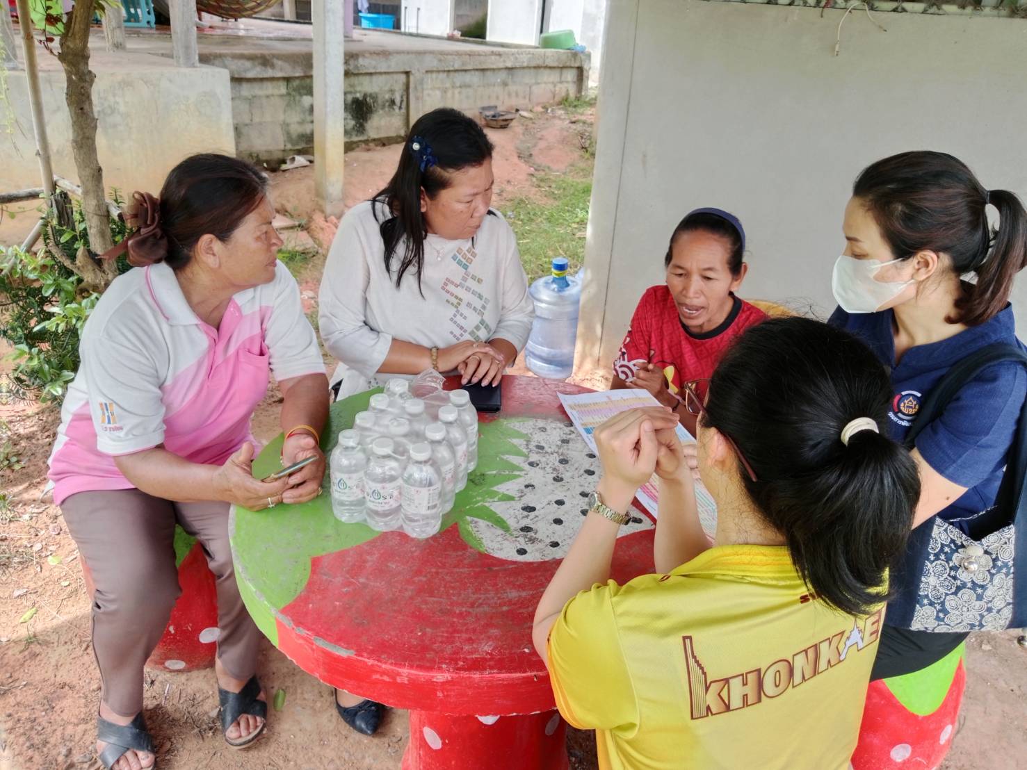 พช.ขอนแก่น : จัดกิจกรรม Mobile Clinic กองทุนพัฒนาบทบาทสตรีจังหวัดขอนแก่น