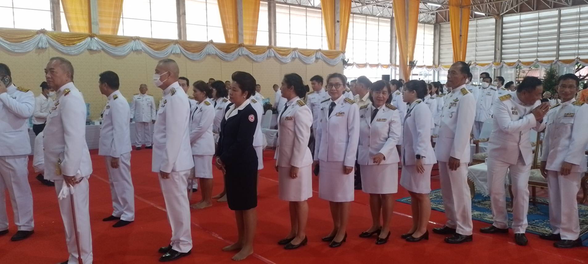 พช.ขอนแก่น : ร่วมพิธีเชิญหิรัญบัฎ และเครื่องประกอบสมณศักดิ์ของพระพรหมวชิรดิลก