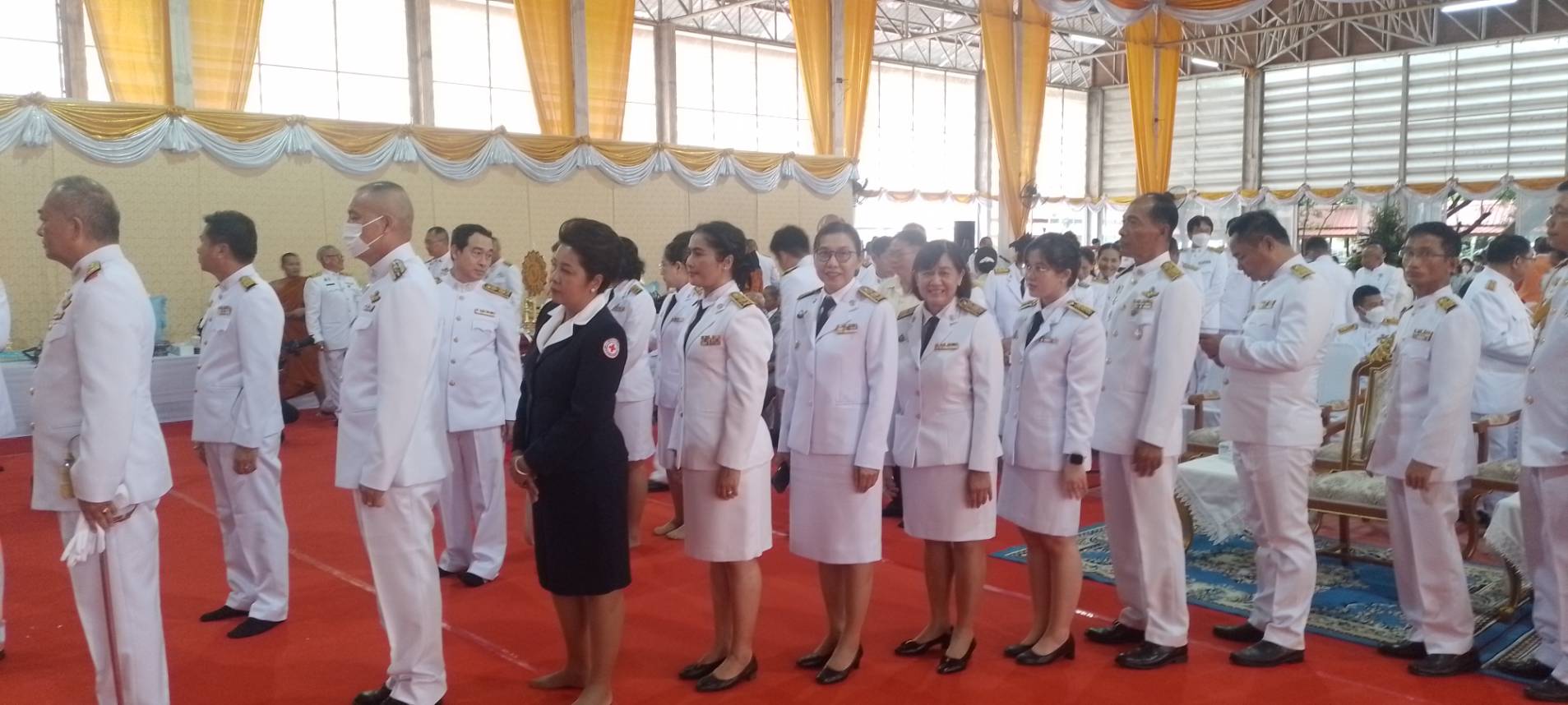 พช.ขอนแก่น : ร่วมพิธีเชิญหิรัญบัฎ และเครื่องประกอบสมณศักดิ์ของพระพรหมวชิรดิลก