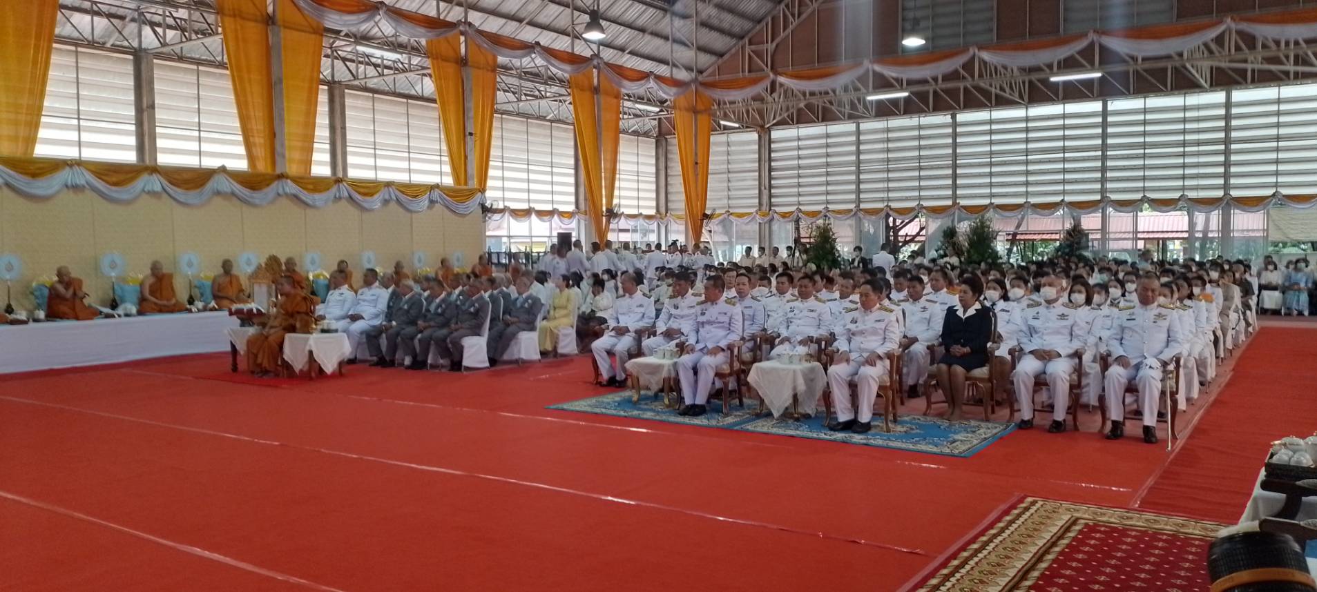 พช.ขอนแก่น : ร่วมพิธีเชิญหิรัญบัฎ และเครื่องประกอบสมณศักดิ์ของพระพรหมวชิรดิลก