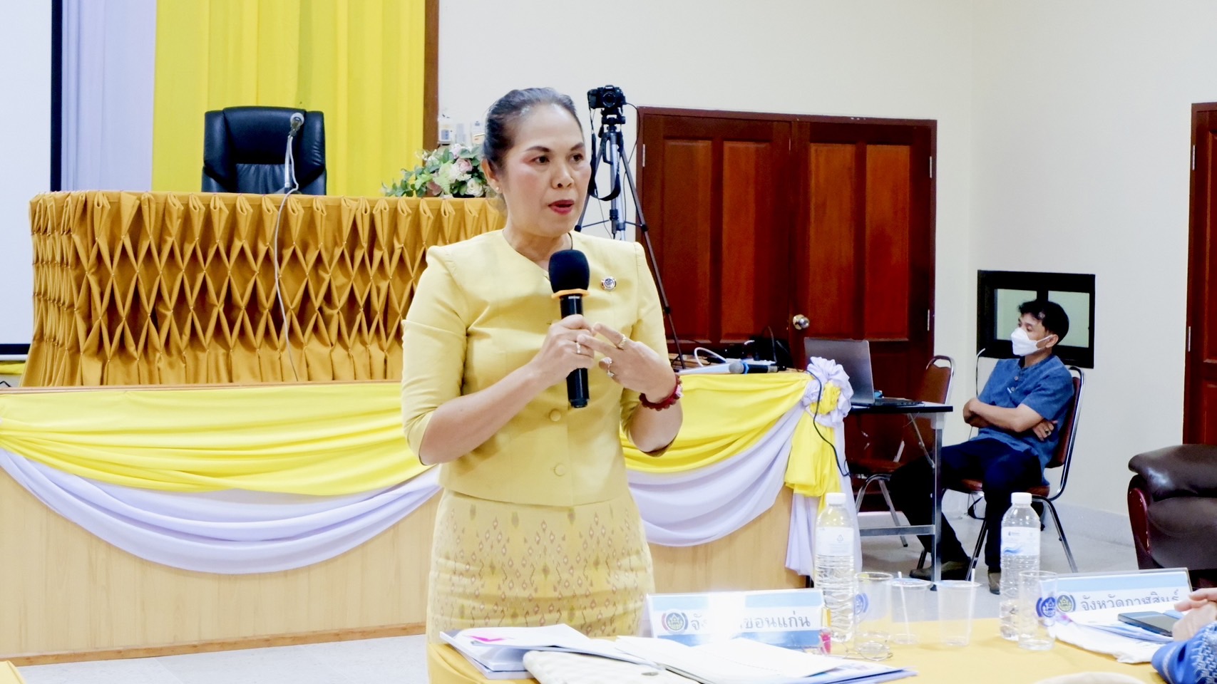พช.ขอนแก่น : ร่วมประชุมเชิงปฏิบัติการตรวจติดตามผลการดำเนินงานของหน่วยตรวจรับรายไตรมาส ครั้งที่ 4/2566 เขตตรวจราชการที่ 12 และ 14