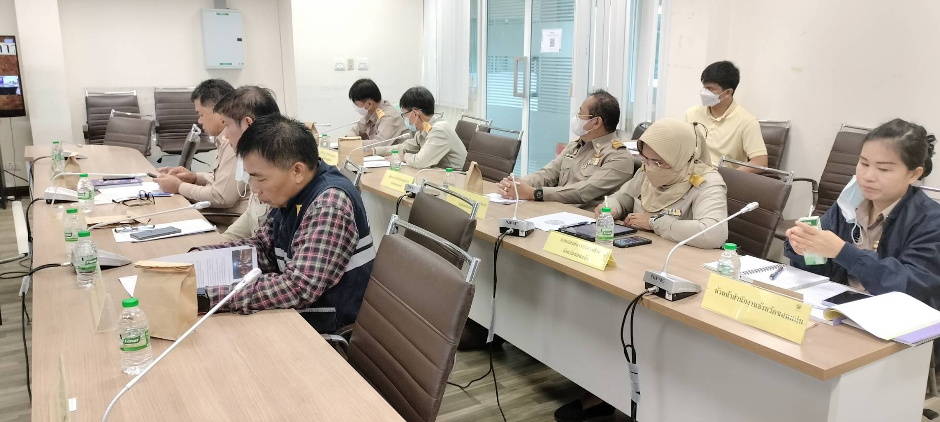 พช.ขอนแก่น : ร่วมประชุมขับเคลื่อนและติดตามนโยบายของรัฐบาลและภารกิจสำคัญของกระทรวงมหาดไทย ประจำปีงบประมาณ 2566 (เดือนกันายายน 2566) ผ่านระบบ VCS