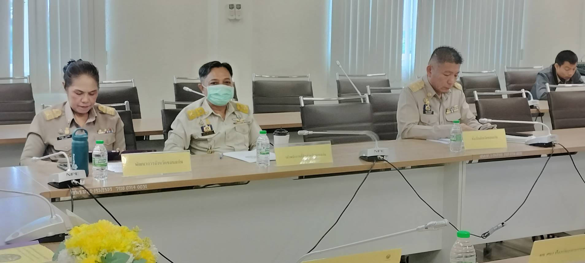 พช.ขอนแก่น : ร่วมประชุมขับเคลื่อนและติดตามนโยบายของรัฐบาลและภารกิจสำคัญของกระทรวงมหาดไทย ประจำปีงบประมาณ 2566 (เดือนกันายายน 2566) ผ่านระบบ VCS
