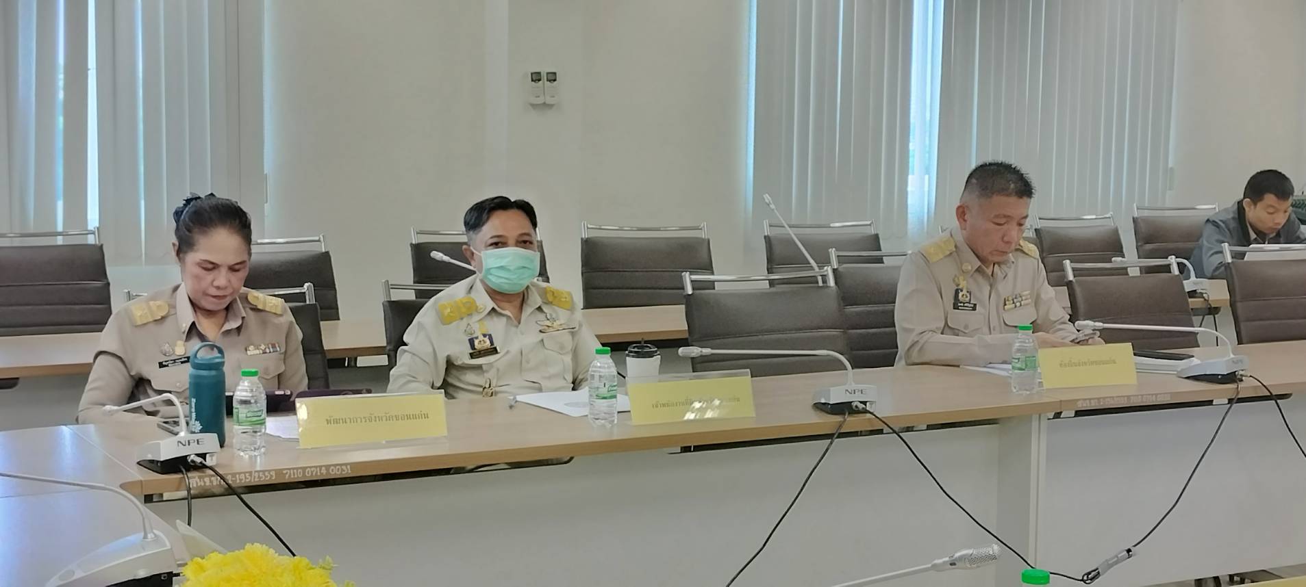 พช.ขอนแก่น : ร่วมประชุมขับเคลื่อนและติดตามนโยบายของรัฐบาลและภารกิจสำคัญของกระทรวงมหาดไทย ประจำปีงบประมาณ 2566 (เดือนกันายายน 2566) ผ่านระบบ VCS