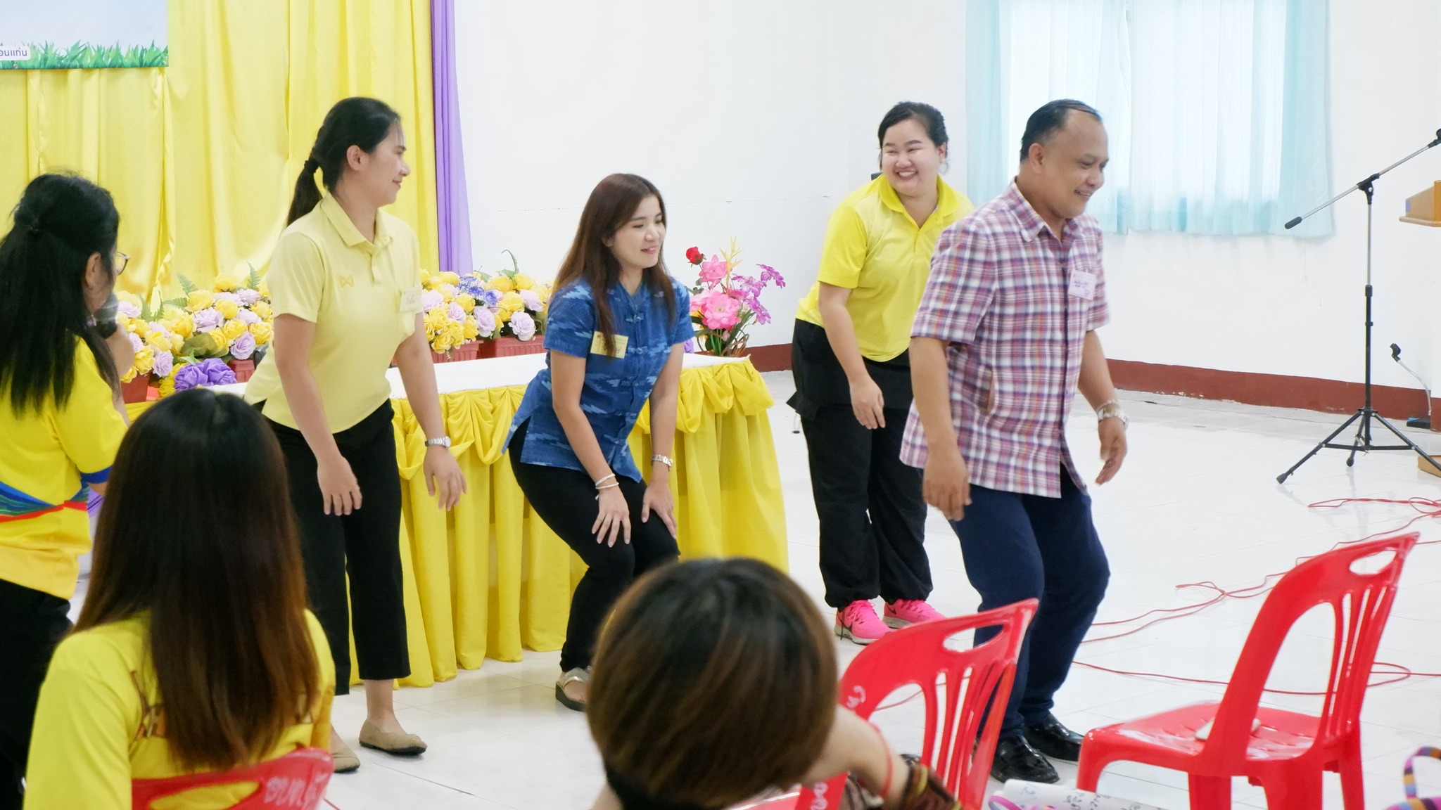 พช.ขอนแก่น : โครงการเสริมสร้างบุคลากร เก่ง ดี มีอุดมการณ์ เพื่อ การพัฒนางานอัตลักษณ์ของกรมการพัฒนาชุมชน กิจกรรมที่ 2 การออกแบบและพัฒนาฐานเรียนรู้งานอัตลักษณ์กรมการพัฒนาชุมชน (วันที่2)