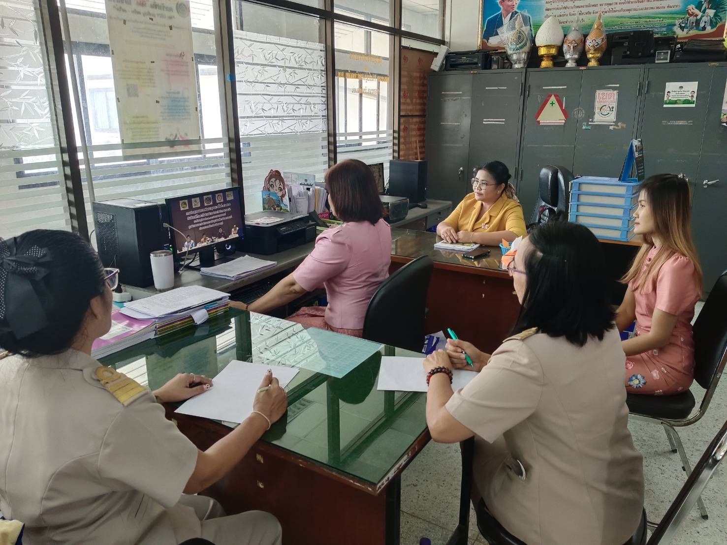 พช.ขอนแก่น ร่วมประชุมกรมการพัฒนาชุมชน ครั้งที่ 9/2566 ผ่านระบบวีดิทัศน์ทางไกล (TV พช.)