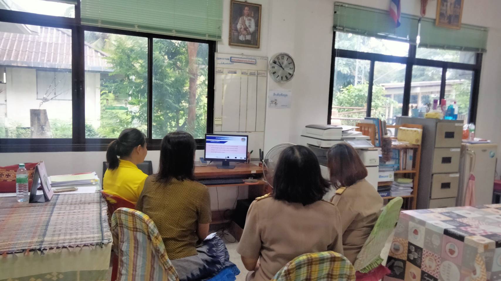 พช.ขอนแก่น ร่วมประชุมกรมการพัฒนาชุมชน ครั้งที่ 9/2566 ผ่านระบบวีดิทัศน์ทางไกล (TV พช.)