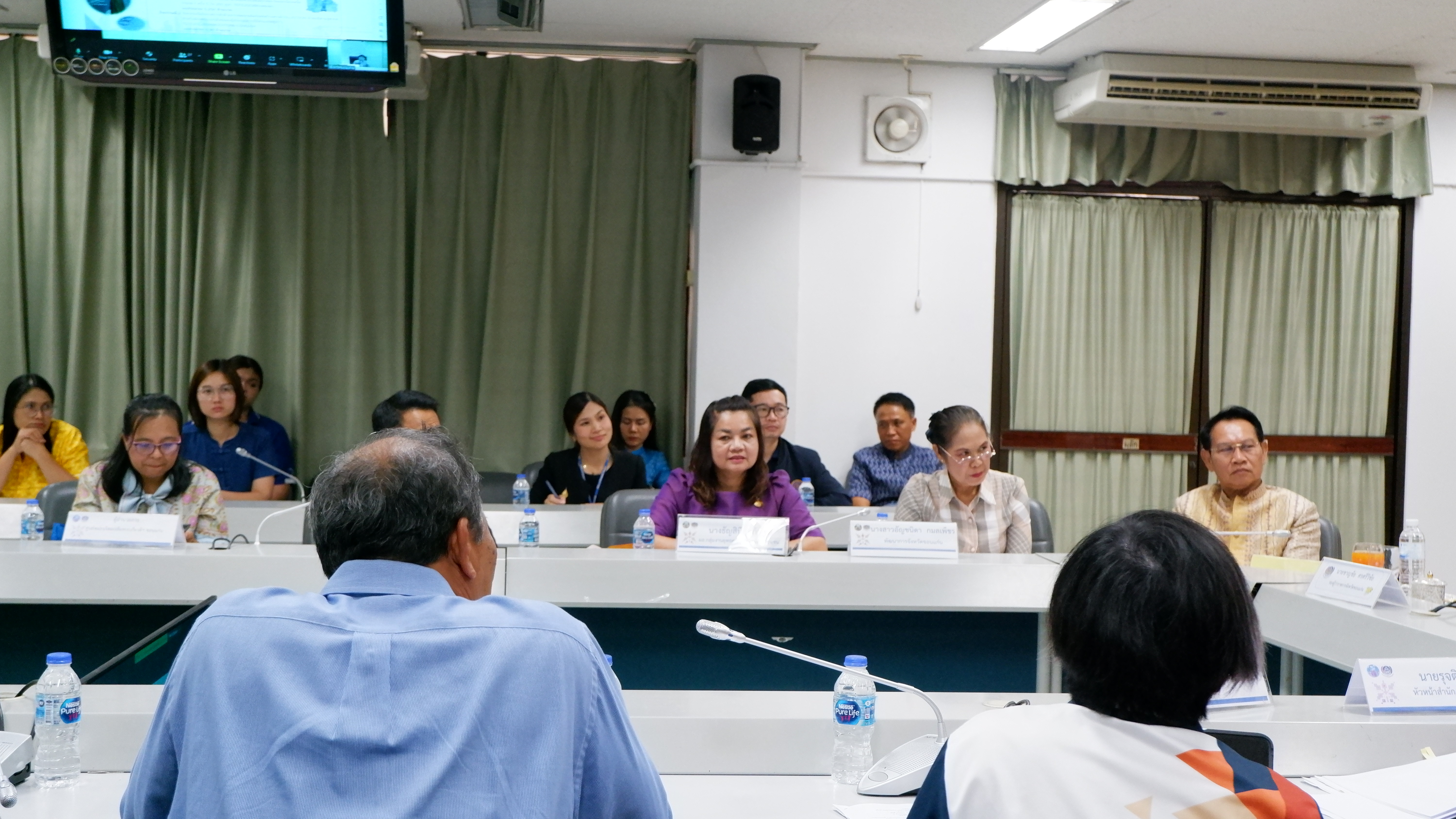 พช.ขอนแก่น : ร่วมประชุมปรึกษา คณะกรรมการ และทีมปฏิบัติการขับเคลื่อนเมืองหัตถกรรมโลกแห่งผ้ามัดหมี่ ครั้งที่ 1/2566