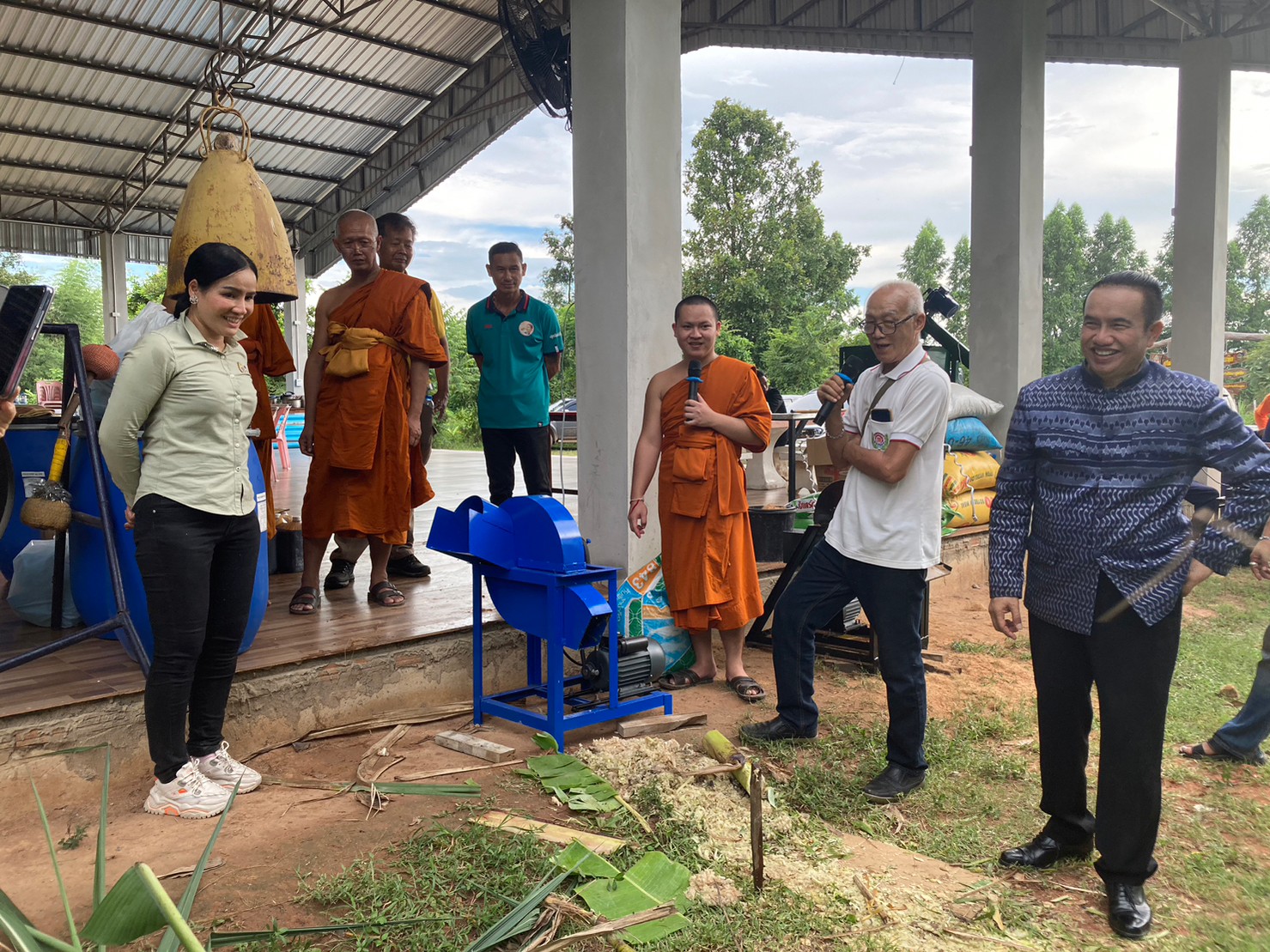 พช.ขอนแก่น : จัดโครงการการยกระดับแปลงโคก หนอง นา สวนพุทธอารยเกษตร มจร.ขอนแก่น สู่ศูนย์เรียนรู้ต้นแบบการพัฒนาคุณภาพชีวิตและการพัฒนาที่ยั่งยืน กิจกรรมที่2 การเสริมสร้างศักยภาพครูพาทำยกระดับสู่วิทยากรประจำศูนย์เรียนรู้ต้นแบบการพัฒนาคุณภาพชีวิตและการพัฒนาที่ยั้งยื่นด้วยจิตอาสาพัฒนาชุมชน