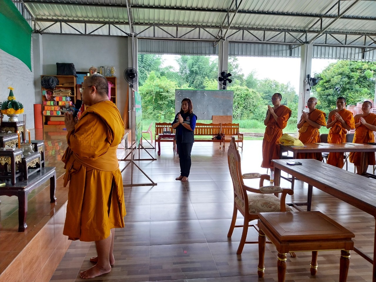 จังหวัดขอนแก่น : จัดกิจกรรมโครงการการยกระดับแปลงโคก หนอง นา สวนพุทธอารยเกษตร มจร.ขอนแก่นสู่ศูนย์เรียนรู้ต้นแบบการพัฒนาคุณภาพชีวิตและการพัฒนาที่ยั่งยืน