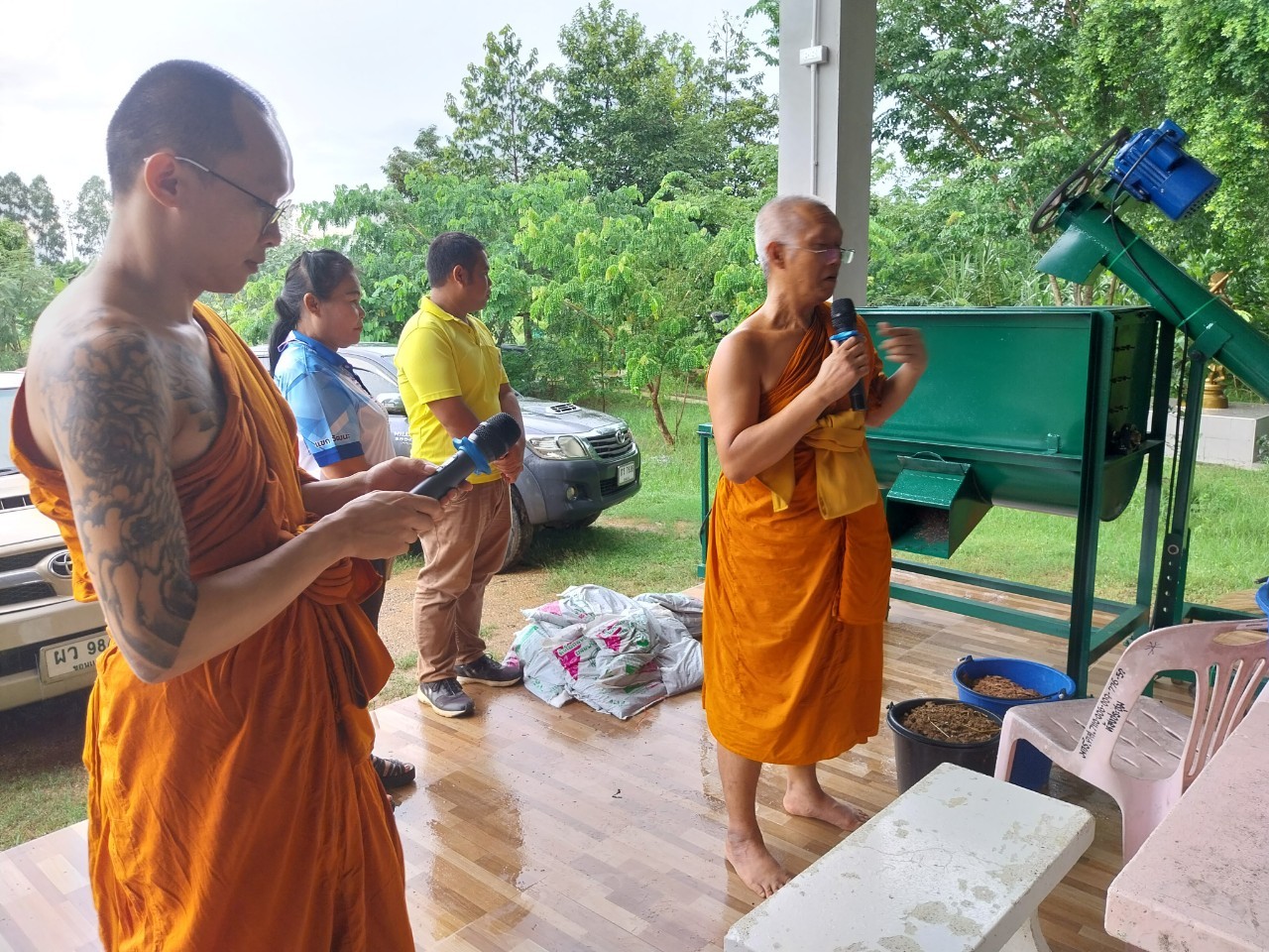 จังหวัดขอนแก่น : จัดกิจกรรมโครงการการยกระดับแปลงโคก หนอง นา สวนพุทธอารยเกษตร มจร.ขอนแก่นสู่ศูนย์เรียนรู้ต้นแบบการพัฒนาคุณภาพชีวิตและการพัฒนาที่ยั่งยืน