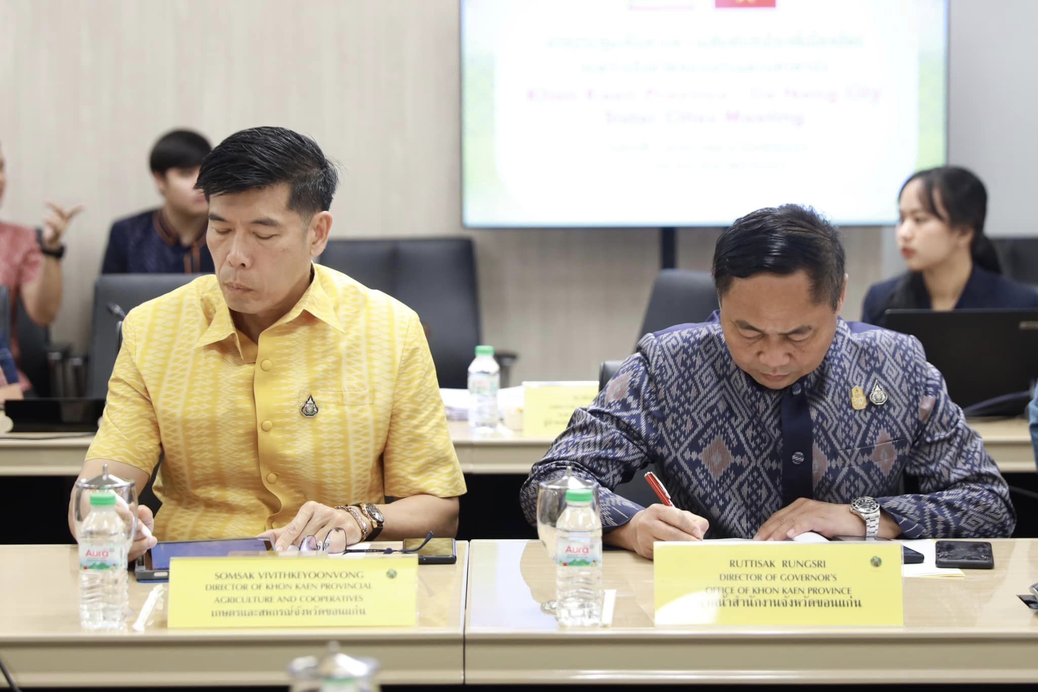 พช.ขอนแก่น : ร่วมประชุมเพื่อสานความสัมพันธ์กับสาธารณรัฐสังคมนิยมเวียดนาม พร้อมเจรจาการเปิดเส้นทางการบินใหม่ระหว่างเมืองขอนแก่นกับนครดานัง