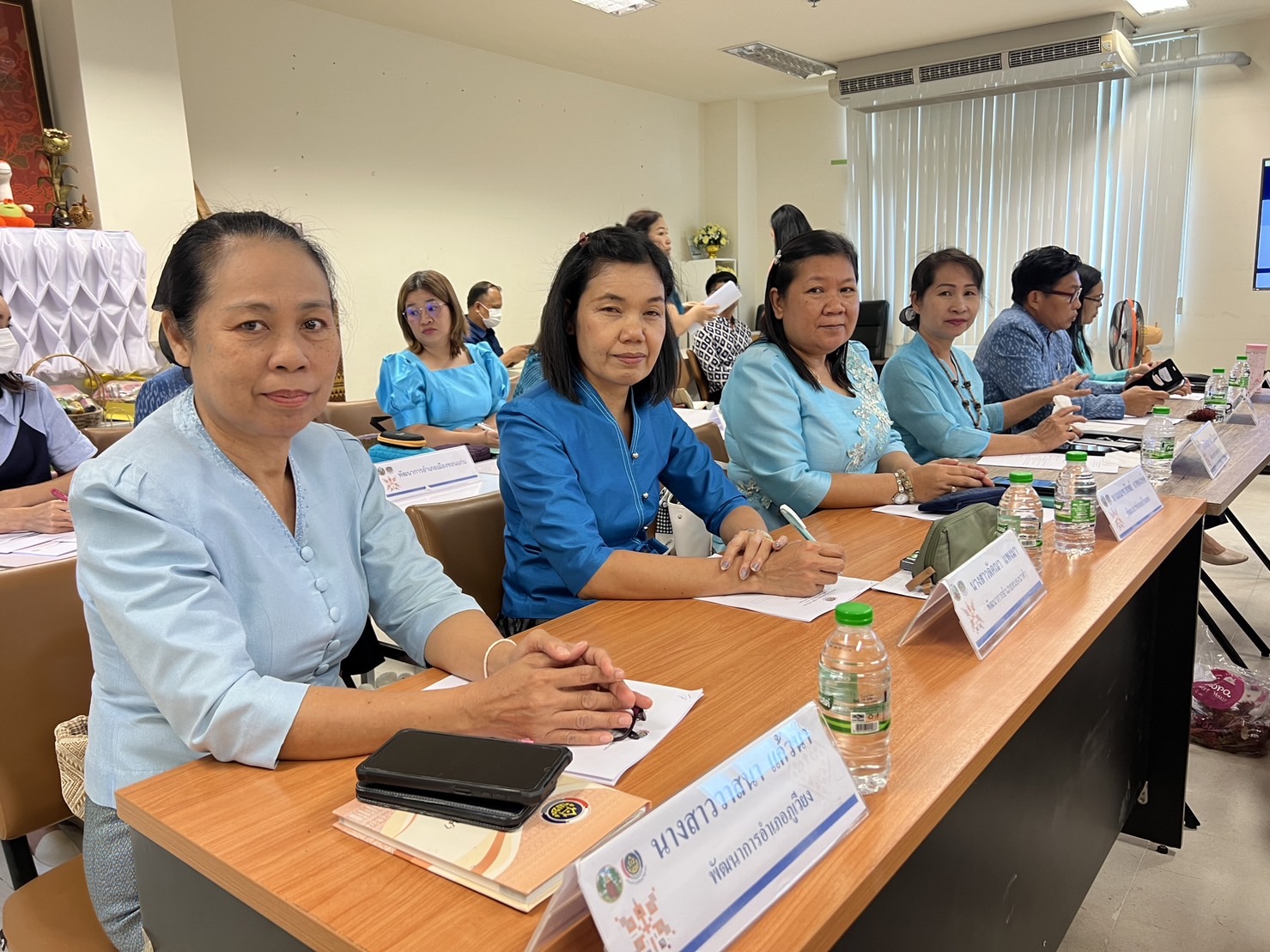 พช.ขอนแก่น : ร่วมรับฟังการประชุมขับเคลื่อนการปฏิบัติงานพัฒนาชุมชน ผ่านระบบวีดิทัศน์ทางไกล (VDO Conference)