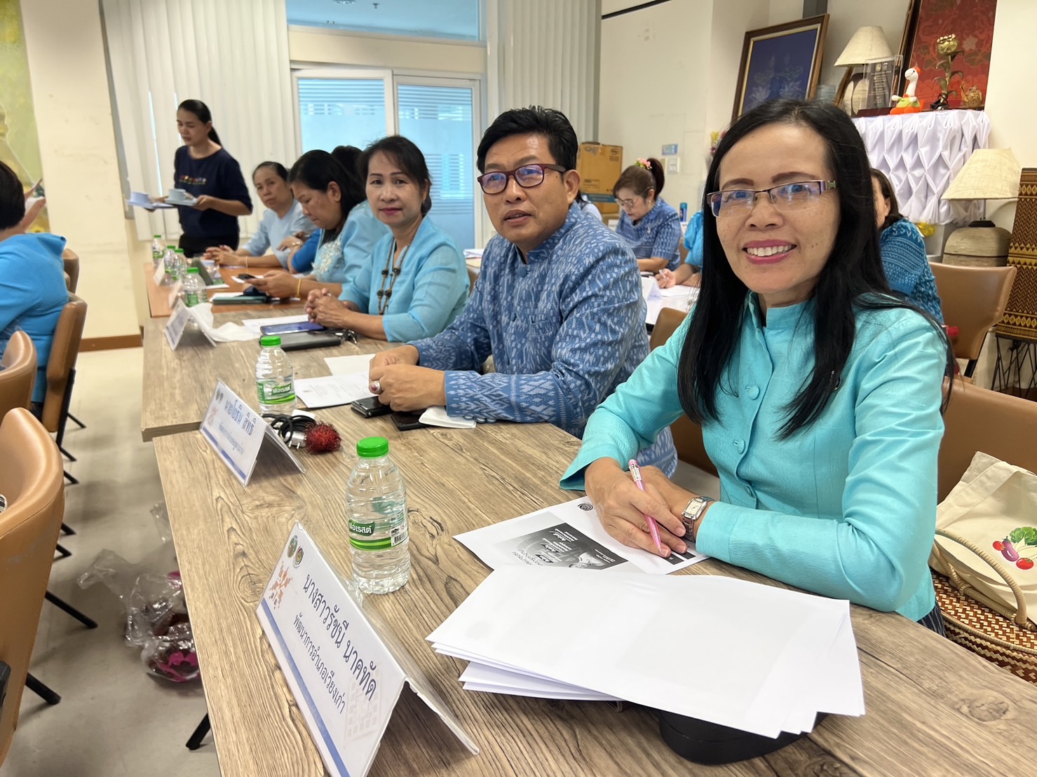 พช.ขอนแก่น : ร่วมรับฟังการประชุมขับเคลื่อนการปฏิบัติงานพัฒนาชุมชน ผ่านระบบวีดิทัศน์ทางไกล (VDO Conference)