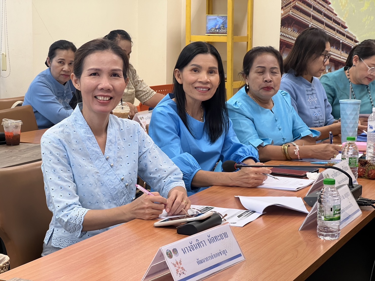 พช.ขอนแก่น : ร่วมรับฟังการประชุมขับเคลื่อนการปฏิบัติงานพัฒนาชุมชน ผ่านระบบวีดิทัศน์ทางไกล (VDO Conference)