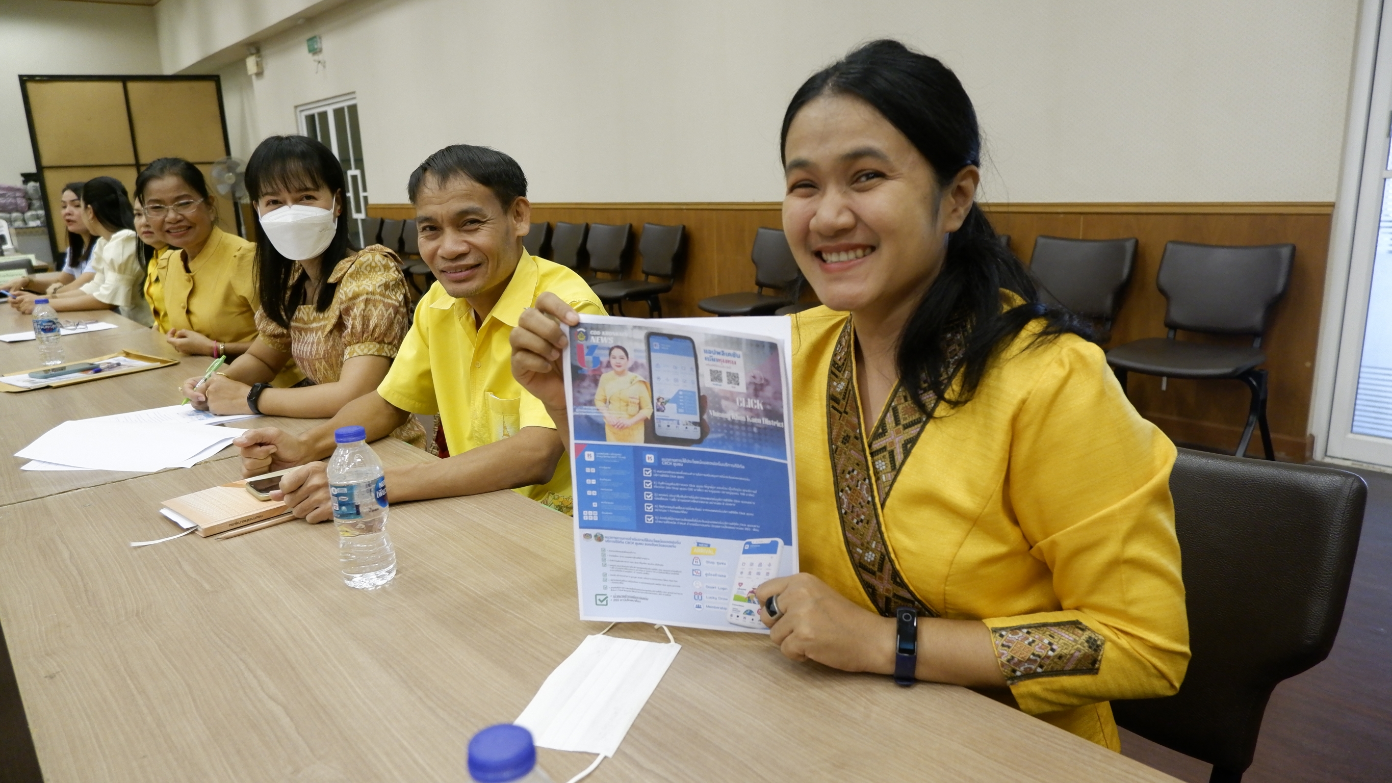 พช.ขอนแก่น : ประชาสัมพันธ์ Application “Click ชุมชน” เรียน รู้ ดู เที่ยว ทั่วไทย แอพเดียวจบ ครบเรื่องชุมชน สู่พี่น้องชาวจังหวัดขอนแก่น