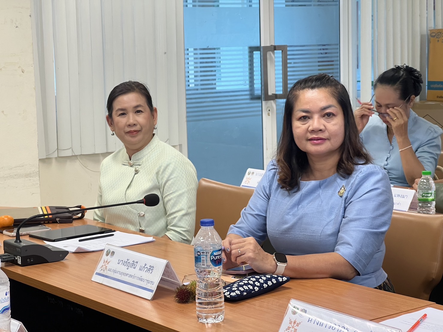 พช.ขอนแก่น : ร่วมรับฟังการประชุมขับเคลื่อนการปฏิบัติงานพัฒนาชุมชน ผ่านระบบวีดิทัศน์ทางไกล (VDO Conference)