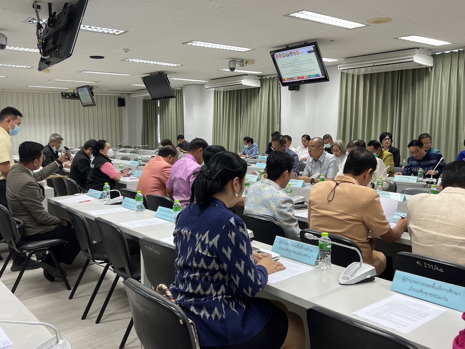 พช.ขอนแก่น : ร่วมประชุมแต่งตั้งคณะกรรมการขับเคลื่อนโครงการสร้างความปรองดองสมานฉันน์ โดยใช้หลักศาสนาขยายผลสู่ หมู่บ้านศีลธรรม จังหวัดขอนแก่น