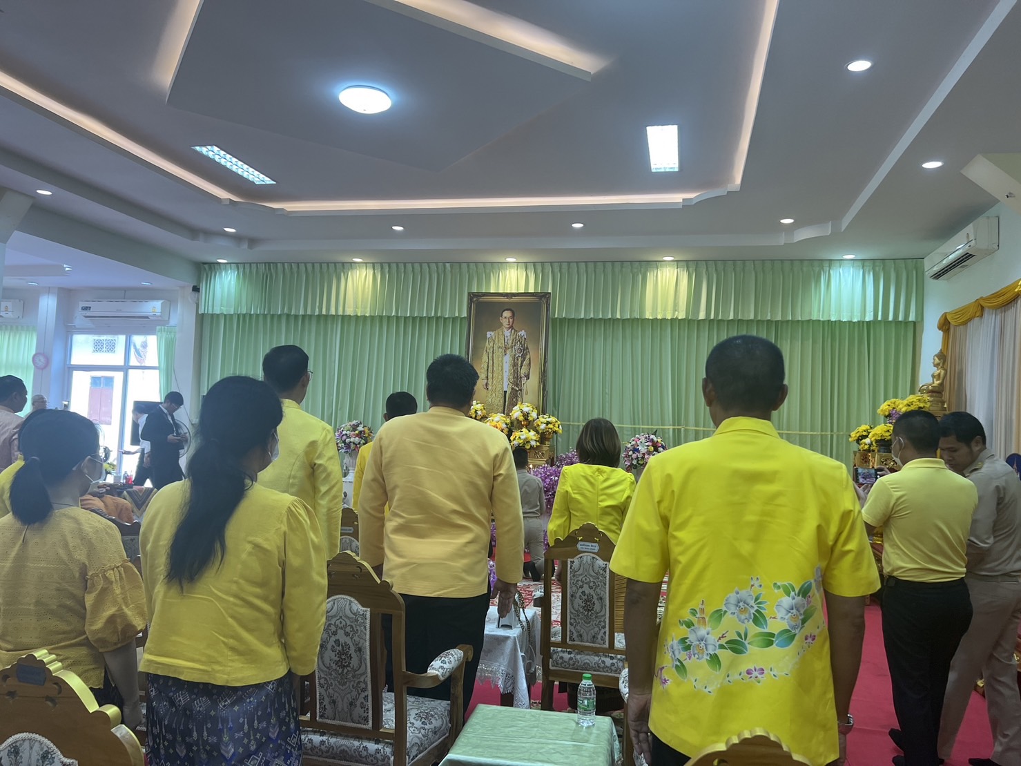 พช.ขอนแก่น : ร่วมพิธีสวดพระพุทธมนต์ถวายเป็นพระราชกุศล เนื่องในโอกาส “วันนวมินทรมหาราช”