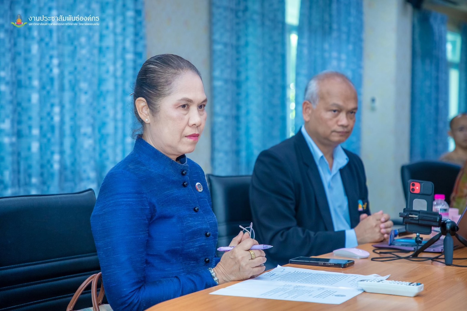 พช.ขอนแก่น : ร่วมประชุมเพื่อกำหนด พิจารณาร่างหลักสูตรพุทธอารยเกษตร มจร.ขอนแก่น