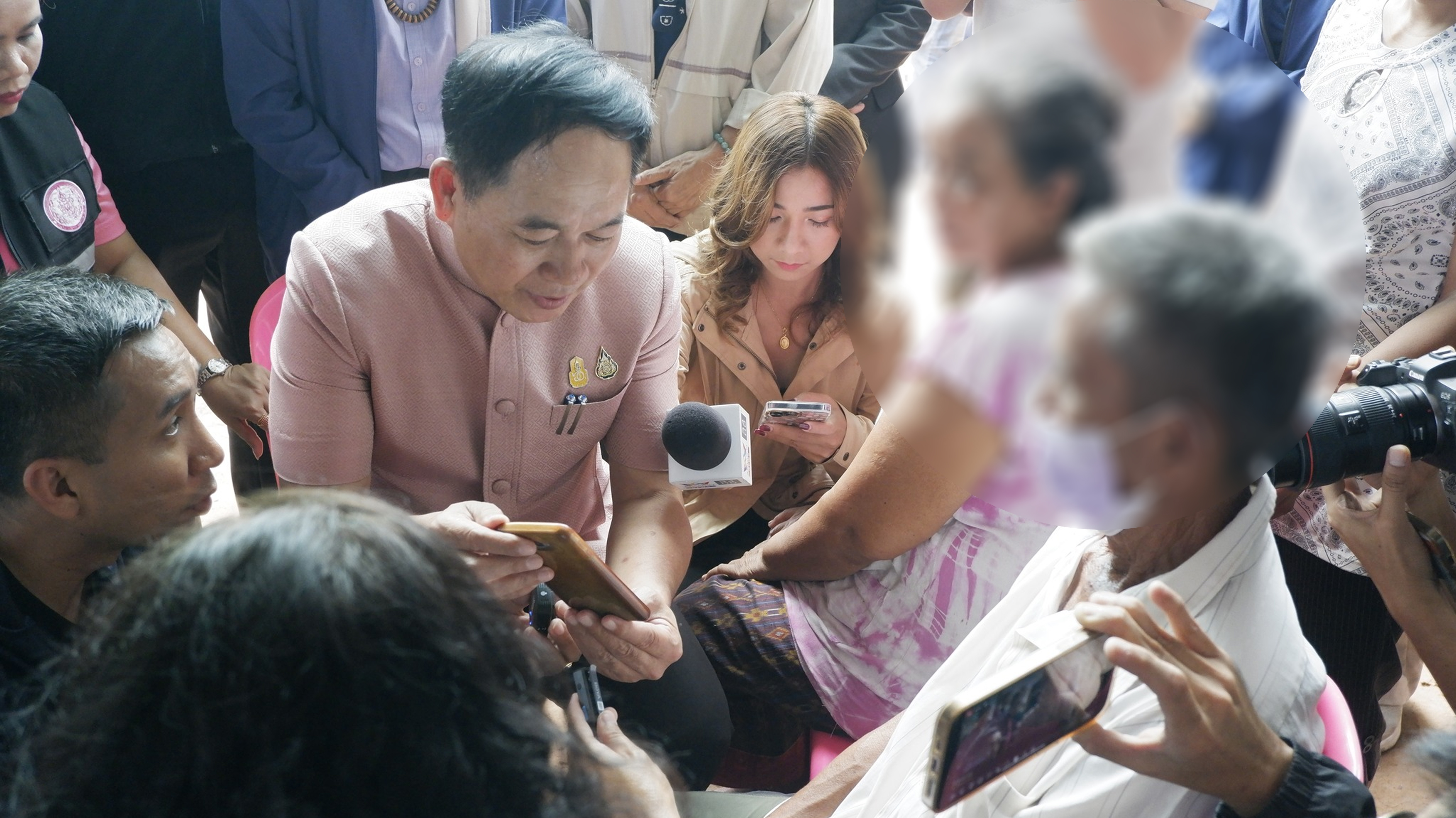 จังหวัดขอนแก่น : ผู้ว่าฯ ขอนแก่น ลงพื้นที่ให้กำลังใจสนับสนุนครอบครัวแรงงานไทยในอิสราเอล