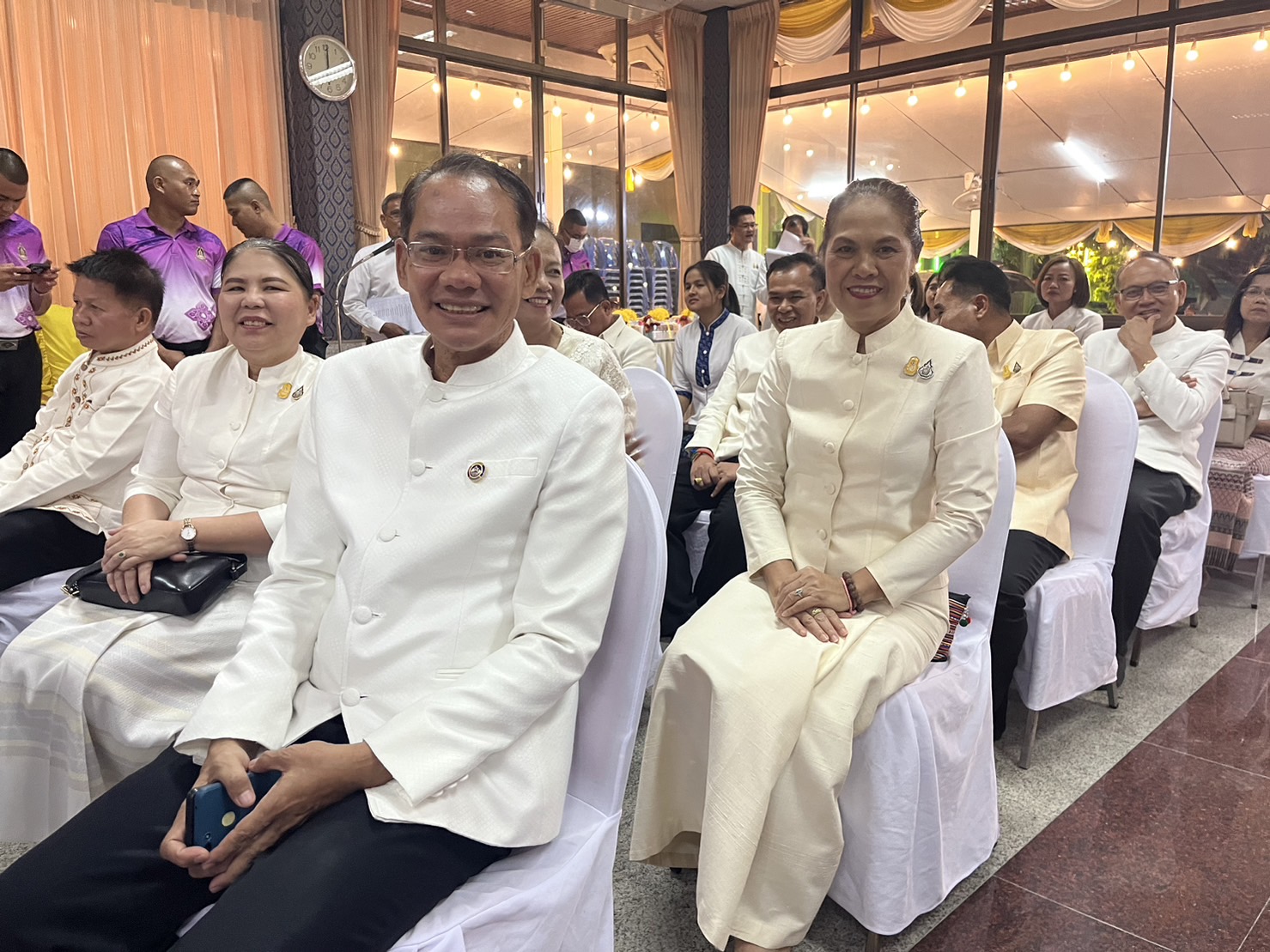 พช.ขอนแก่น : ร่วมพิธีสมโภชผ้าพระกฐินพระราชทานกรมการพัฒนาชุมชน ประจำปีพุทธศักราช 2566