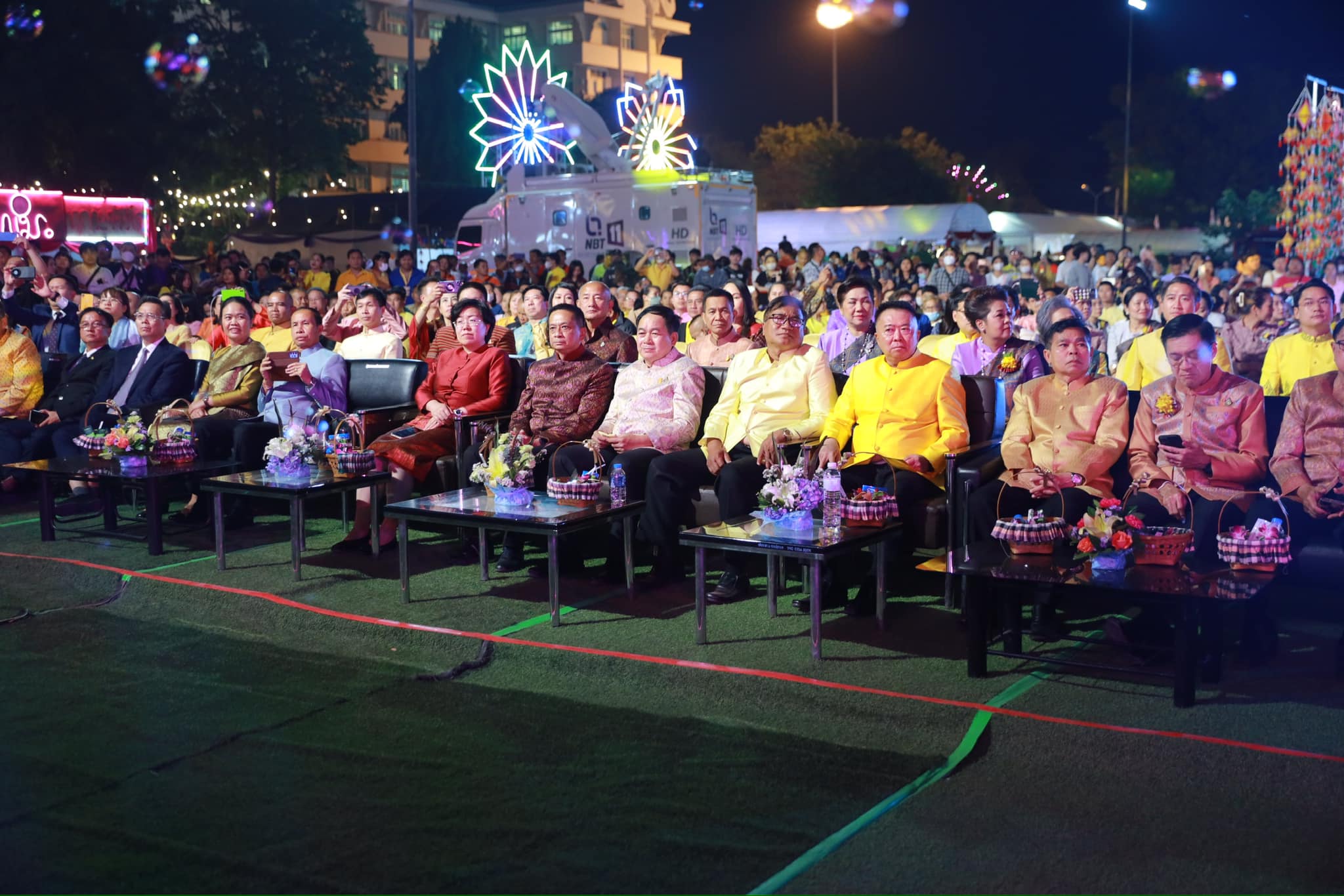 จังหวัดขอนแก่น : พิธีเปิดงานเทศกาลไหม ในงานเทศกาลไหมนานาชาติ ประเพณีผูกเสี่ยว งานกาชาดจังหวัดขอนแก่น และงานขอนแก่นซอฟต์พาวเวอร์