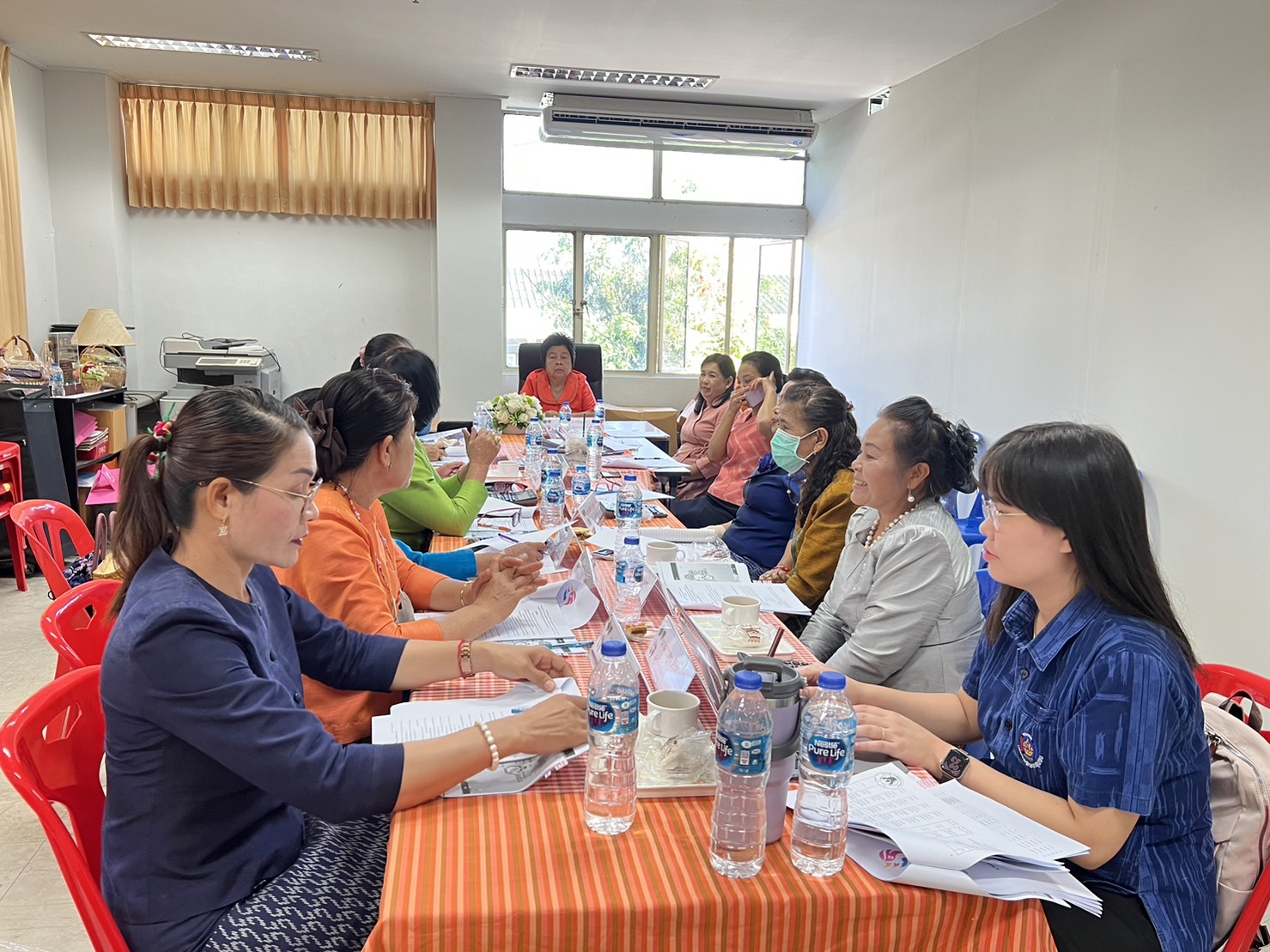 พช.ขอนแก่น : ประชุมคณะทำงานขับเคลื่อนกองทุนพัฒนาบทบาทสตรีจังหวัดขอนแก่น ครั้งที่ 1/2567