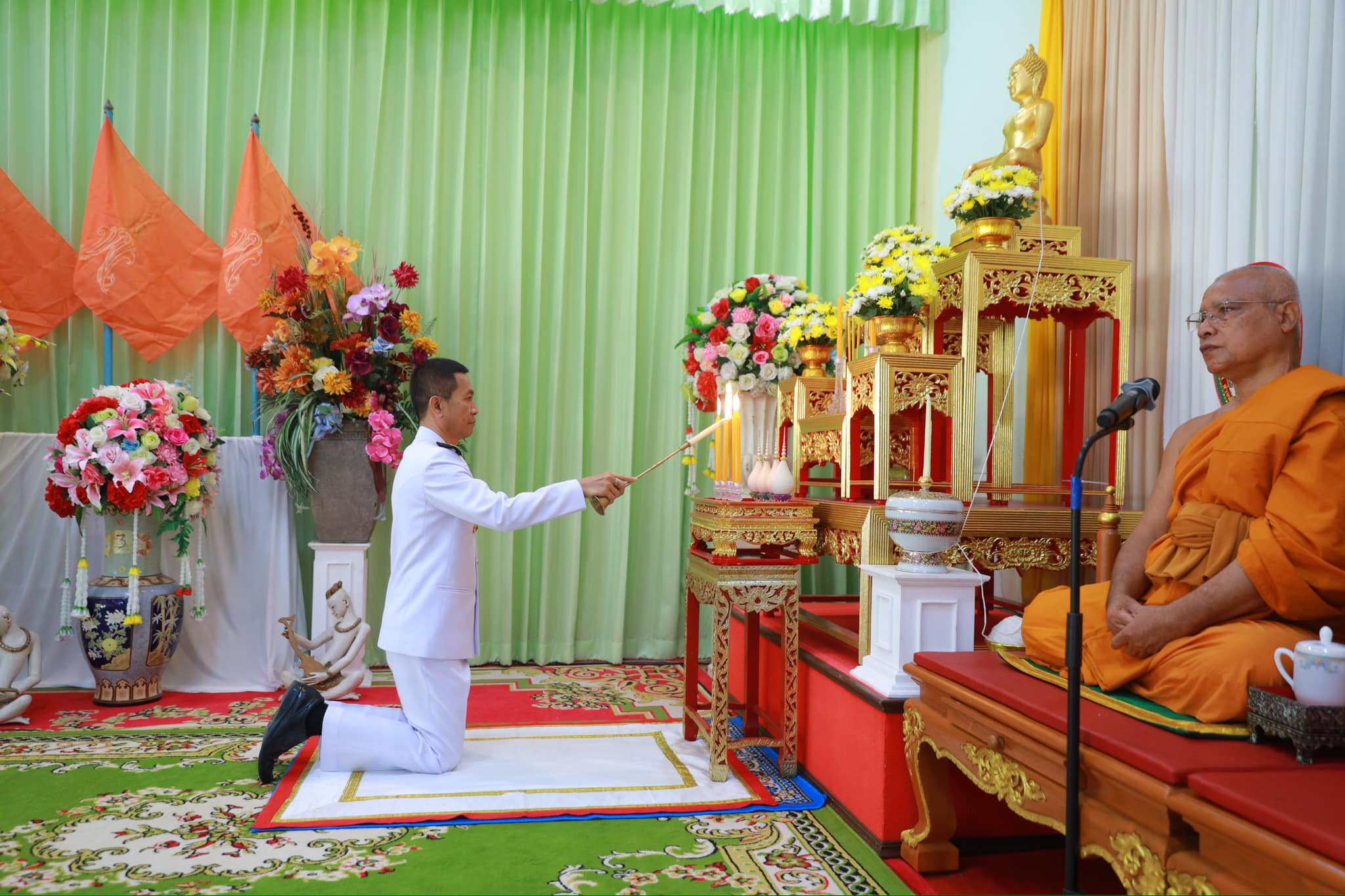 จังหวัดขอนแก่น พิธีทำบุญตักบาตรถวายพระกุศล พิธีเจริญพระพุทธมนต์ถวายพระพรชัยมงคล และพิธีถวายพระพรชัยมงคล แด่สมเด็จพระเจ้าลูกเธอ เจ้าฟ้าพัชรกิติยาภา นเรนทิราเทพยวดี กรมหลวงราชสาริณีสิริพัชร มหาวัชรราชธิดา เนื่องในวันคล้ายวันประสูติ 7 ธันวาคม 2566