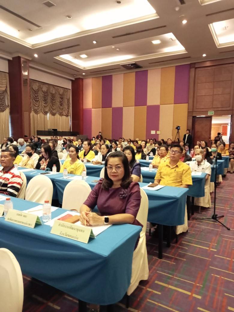 พช.ขอนแก่น : ร่วมประชุมประชาคมระดับนคร เทศบาลนครขอนแก่น ครั้งที่ 3/2566