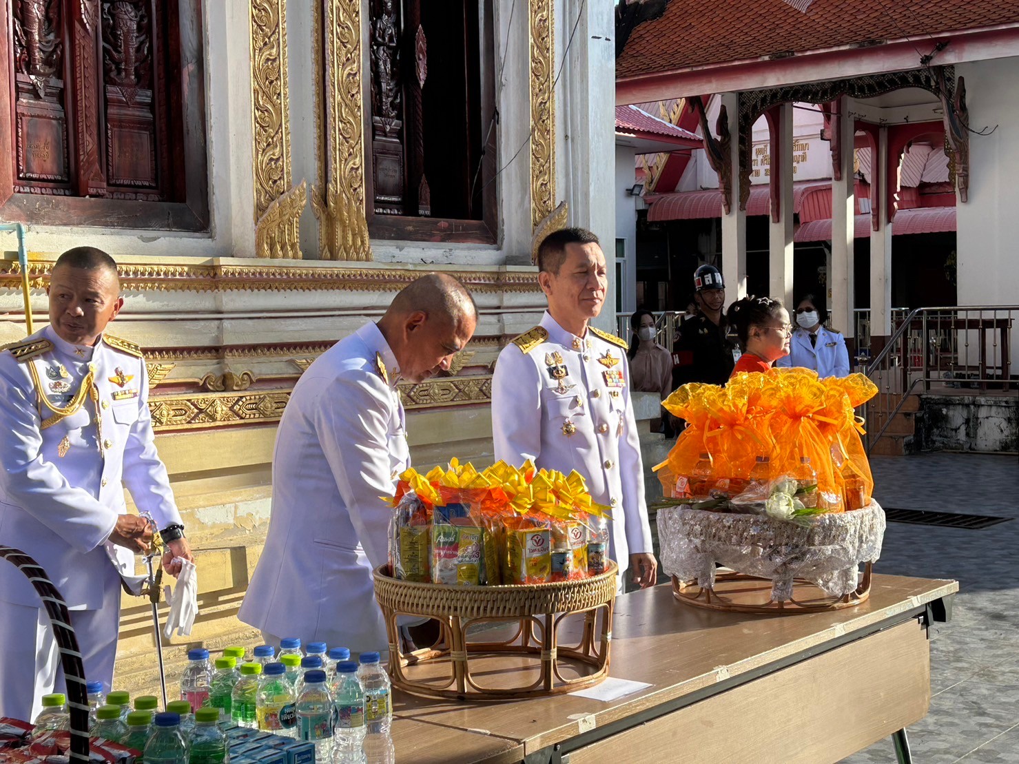 จังหวัดขอนแก่น พิธีทำบุญตักบาตรถวายพระกุศล พิธีเจริญพระพุทธมนต์ถวายพระพรชัยมงคล และพิธีถวายพระพรชัยมงคล แด่สมเด็จพระเจ้าลูกเธอ เจ้าฟ้าพัชรกิติยาภา นเรนทิราเทพยวดี กรมหลวงราชสาริณีสิริพัชร มหาวัชรราชธิดา เนื่องในวันคล้ายวันประสูติ 7 ธันวาคม 2566