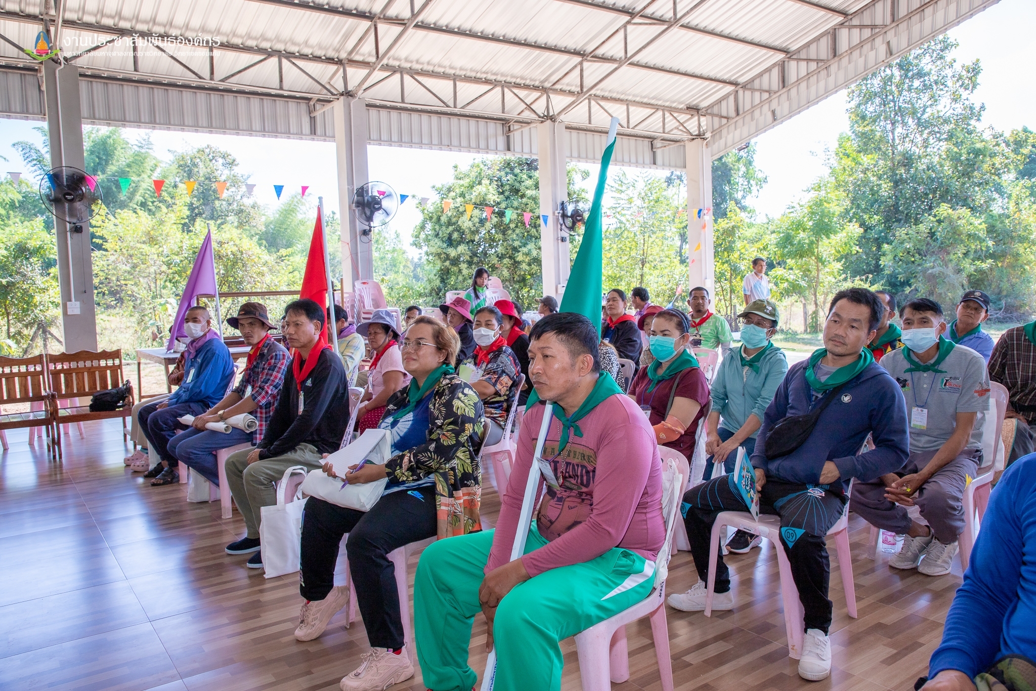 พช.ขอนแก่น : จัดฝึกอบรมโครงการพัฒนาหมู่บ้านเศรษฐกิจพอเพียง กิจกรรมที่ 1.1 อบรมแกนนำขับเคลื่อนหมู่บ้านเศรษฐกิจพอเพียง (วันที่3)