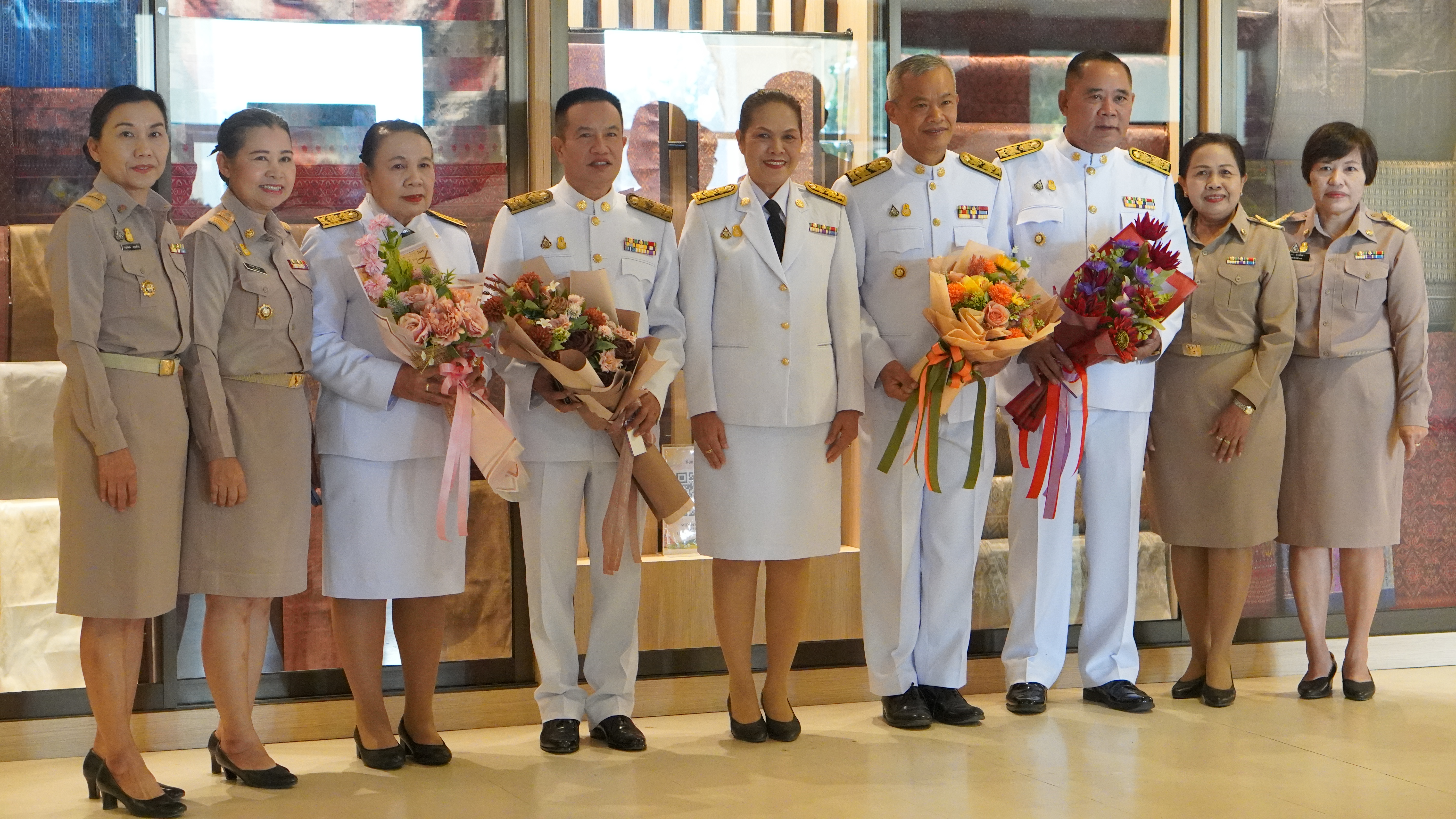 จังหวัดขอนแก่น : จัดพิธีรับพระราชทานเครื่องราชอิสริยาภรณ์ชั้นสายสะพาย ประจำปี 2565 และประจำปี 2566