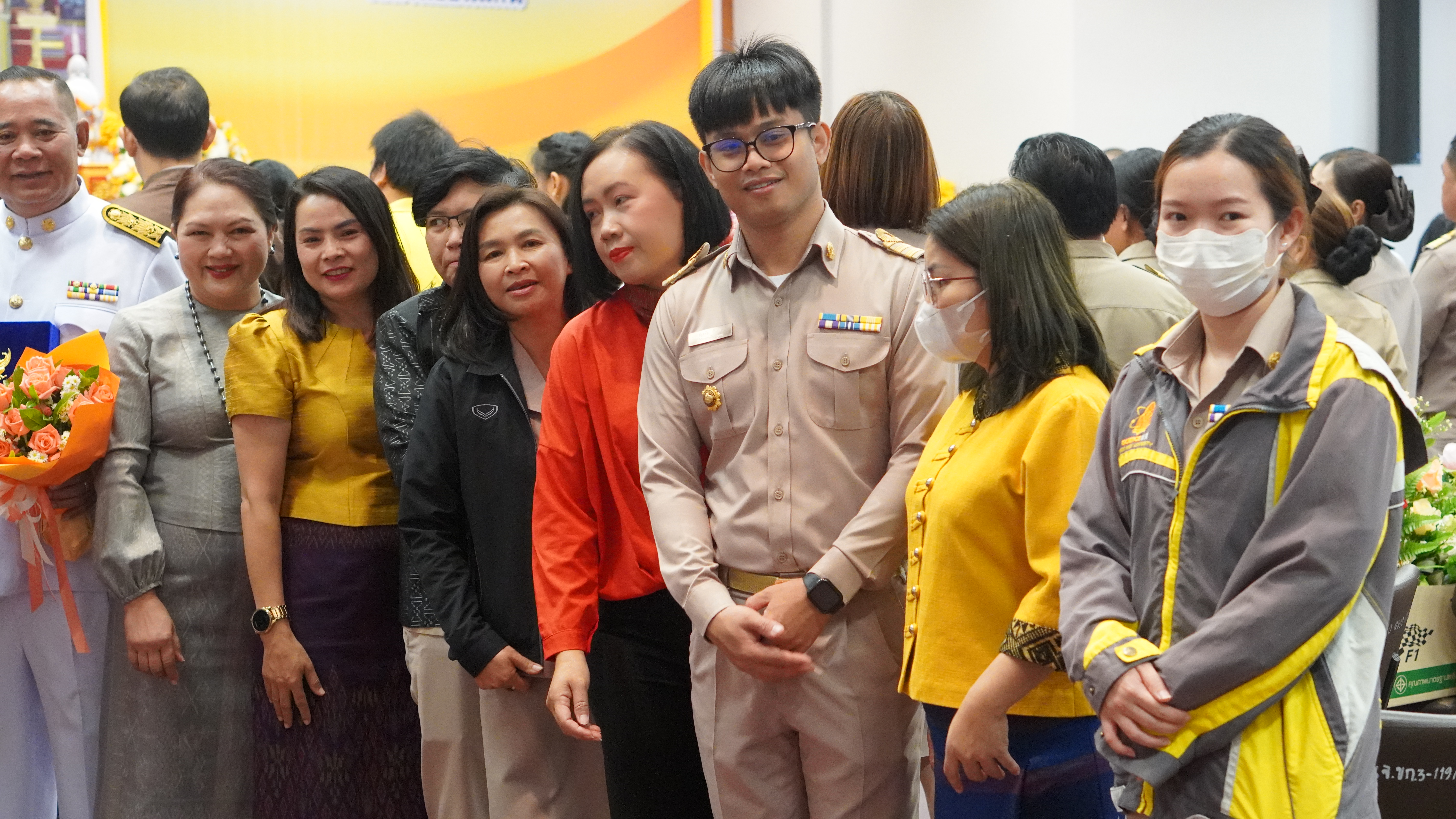 จังหวัดขอนแก่น : จัดพิธีรับพระราชทานเครื่องราชอิสริยาภรณ์ชั้นสายสะพาย ประจำปี 2565 และประจำปี 2566